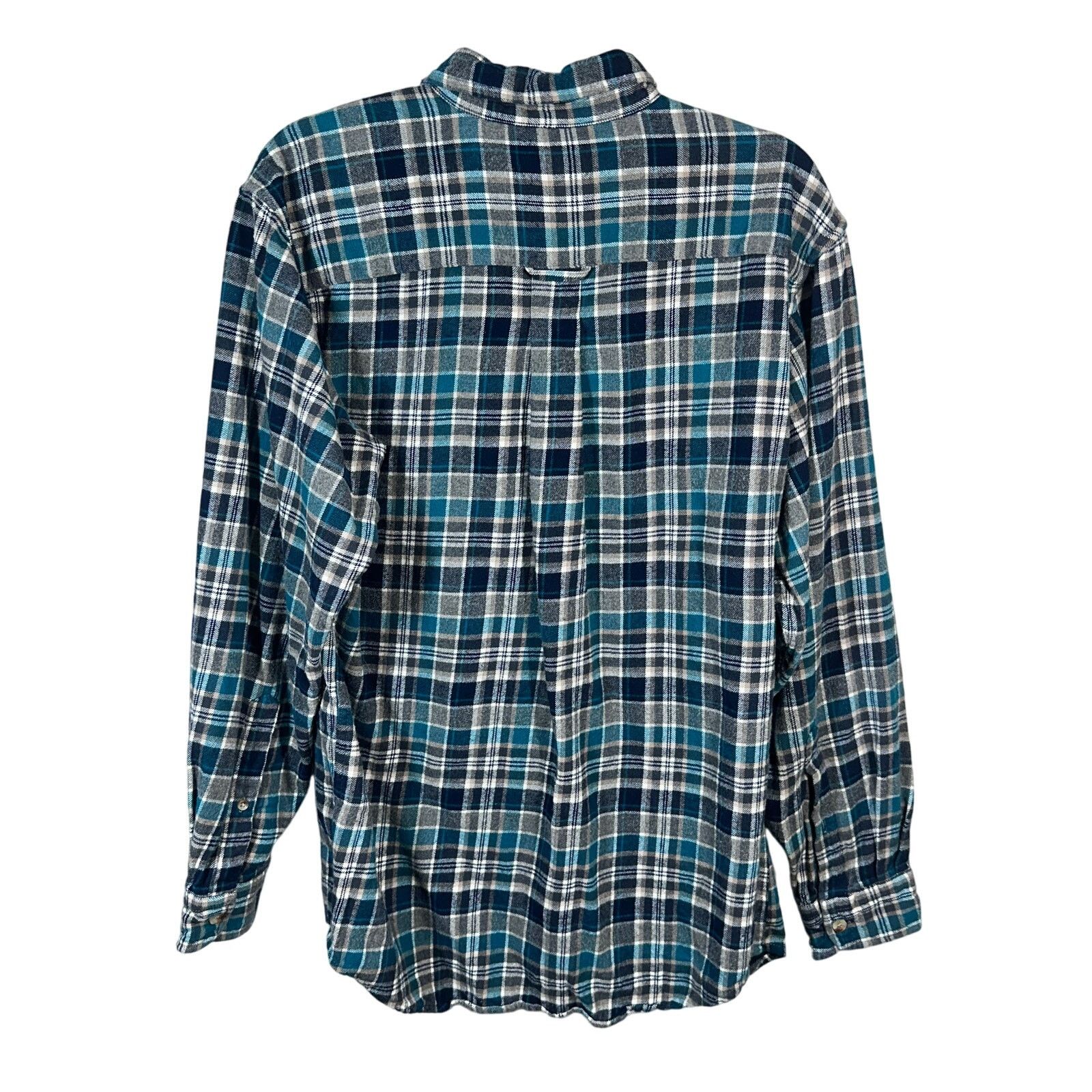 Redhead Redhead Plaid Button Down Shirt Mens M Long Sleeve Flannel Size US M / EU 48-50 / 2 - 2 Thumbnail