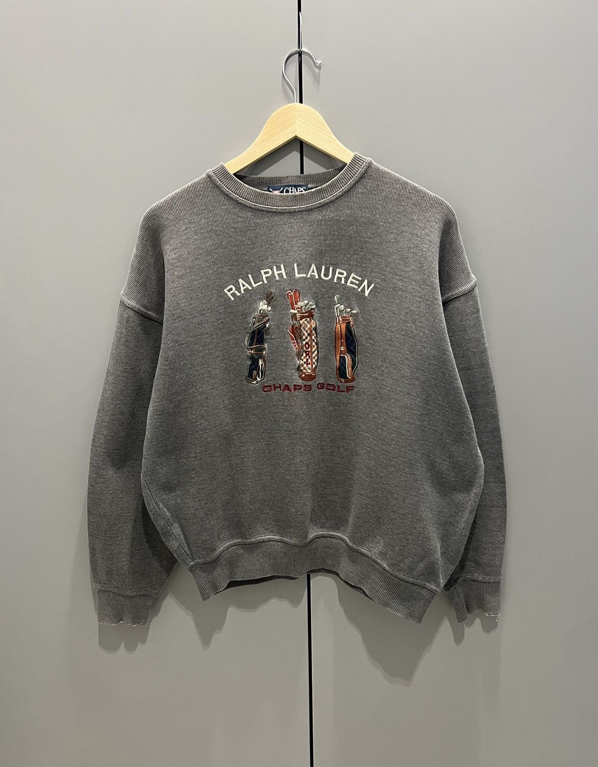 Chaps Ralph Lauren VTG Chaps RL Golf Sweatshirt Embroidery Logo Pullover USA Size US M / EU 48-50 / 2 - 3 Thumbnail