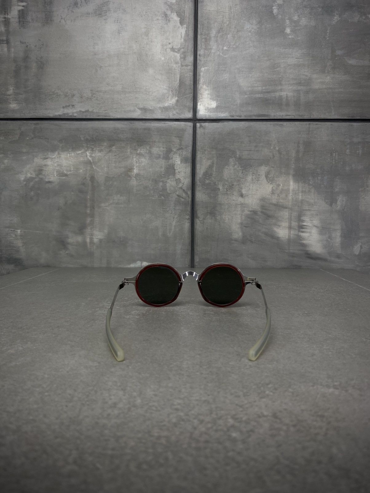 Damir Doma × Mykita Damir Doma X Mykita burgundy sunglasses Size ONE SIZE - 4 Thumbnail