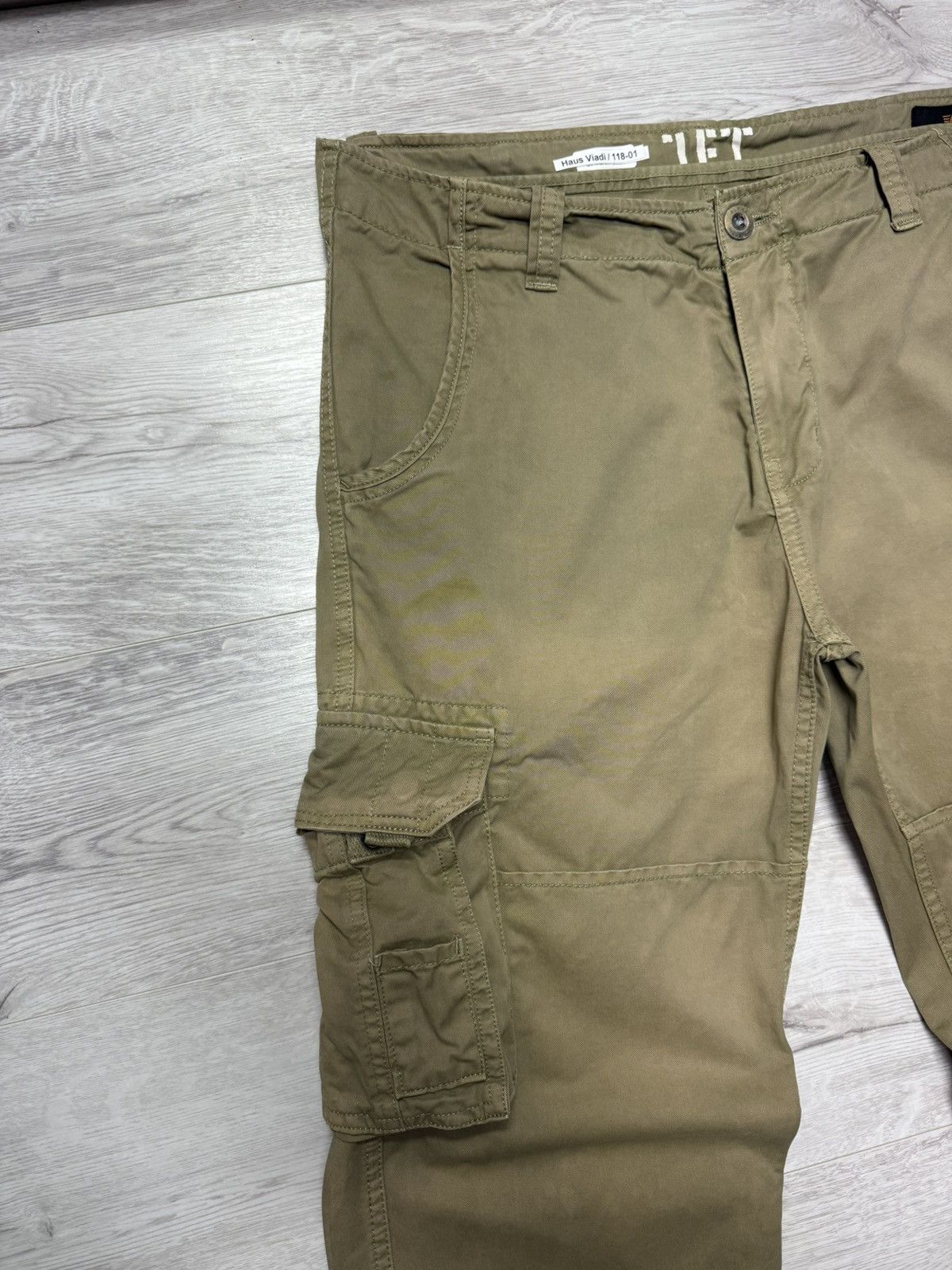 Alpha Industries Alpha Industries Olive Tactical Cargo Pants Military Style Size US 36 / EU 52 - 6 Thumbnail