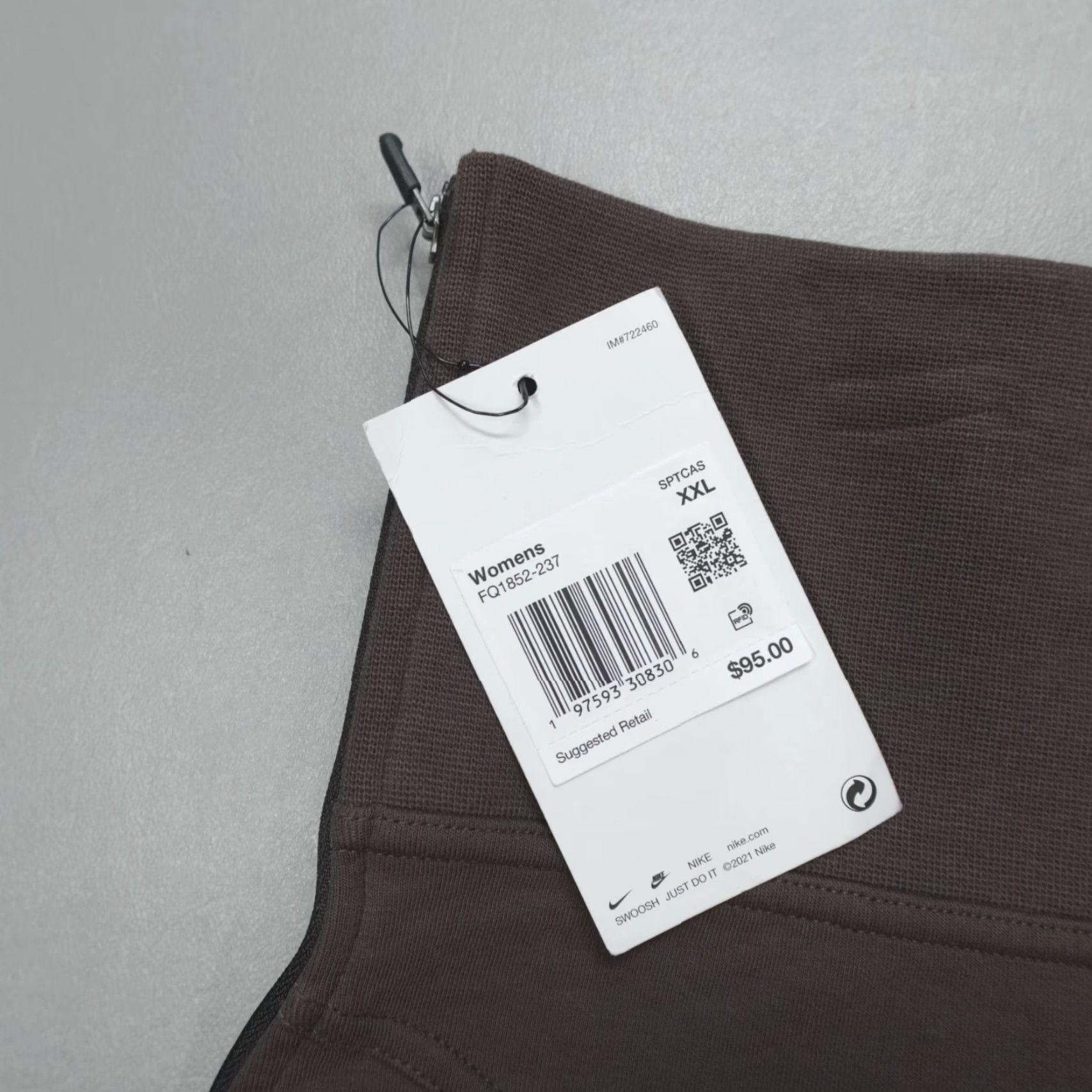 Nike Nike Tech Fleece Mini Skirt Brown Women’s 2XL Size 2XL Short Skirt Athleisure Women Size 40" / US 18 - 4 Thumbnail