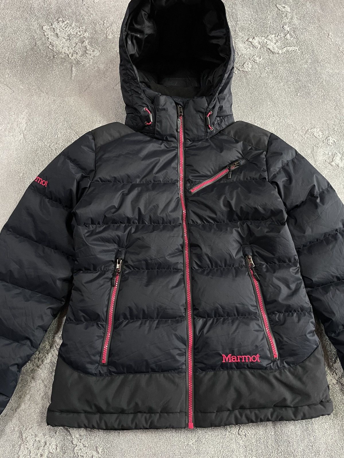 Marmot Marmot Down 650 Puffer Black Outdoor Hooded Jacket size XS Size XS / US 0-2 / IT 36-38 - 3 Thumbnail