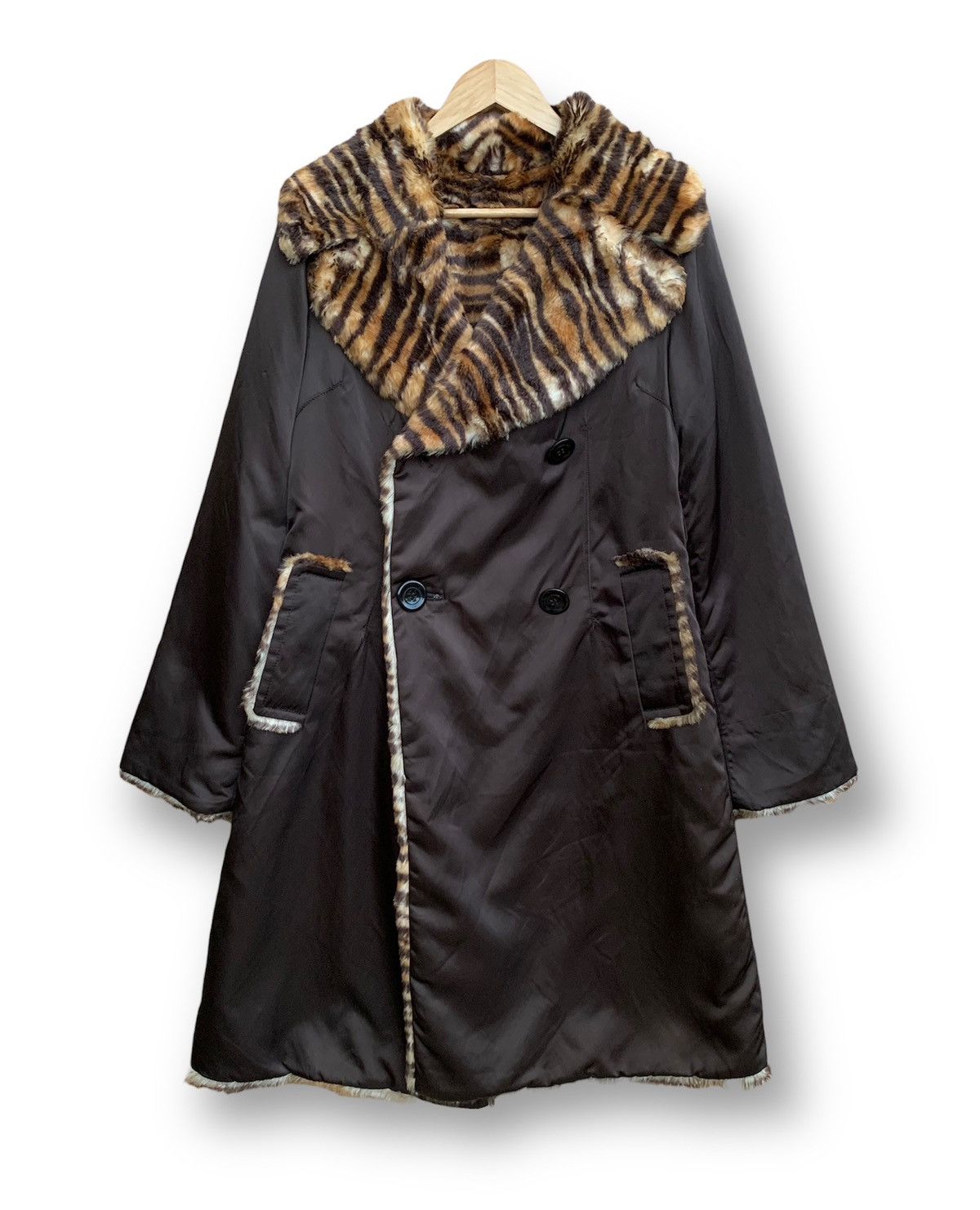 Japanese Brand Pinky & Dianne Coats Jacket Size XS / US 0-2 / IT 36-38 - 1 Thumbnail