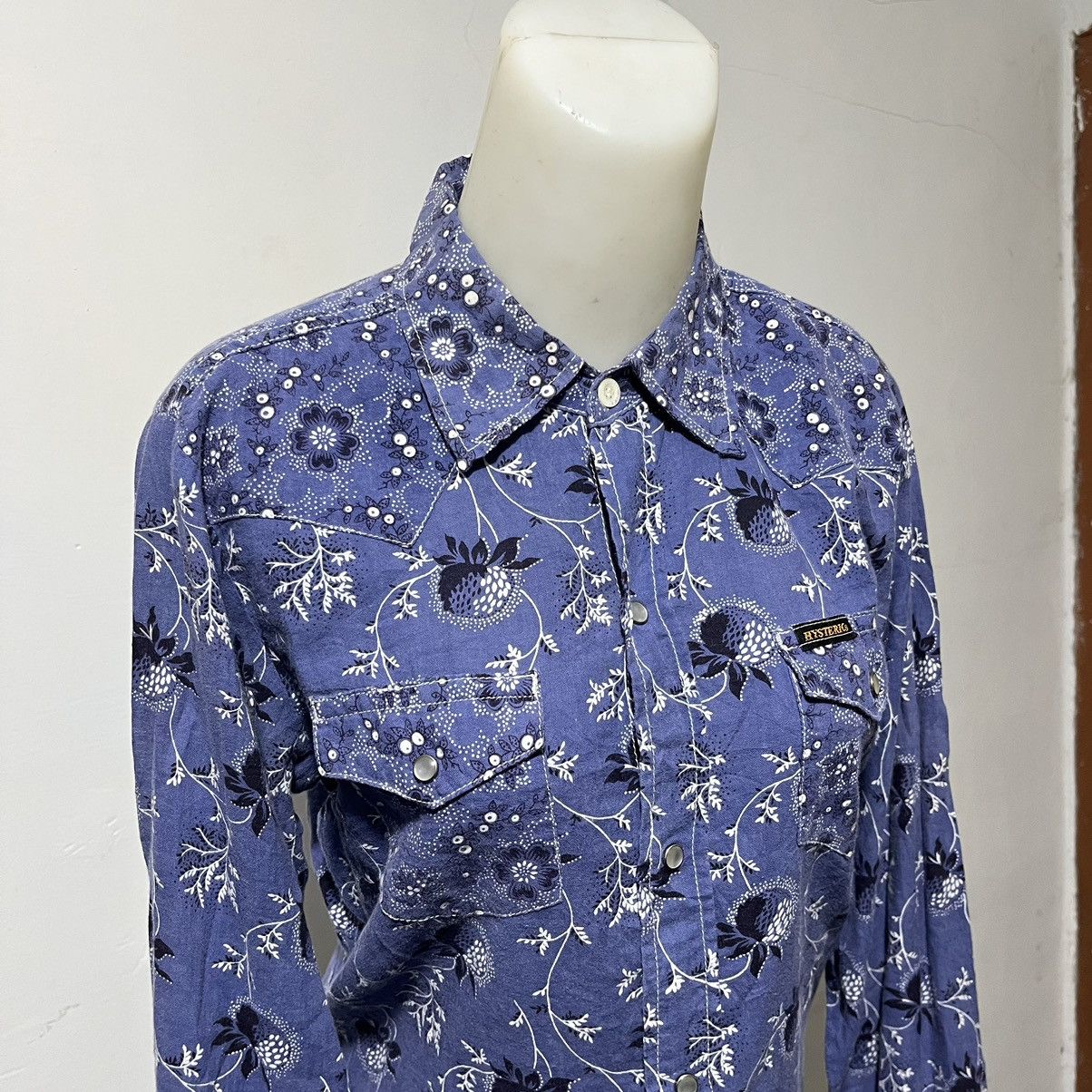 Hysteric Glamour × Japanese Brand × Vintage Hysteric Glamour Longshirt Size S / US 4 / IT 40 - 4 Thumbnail