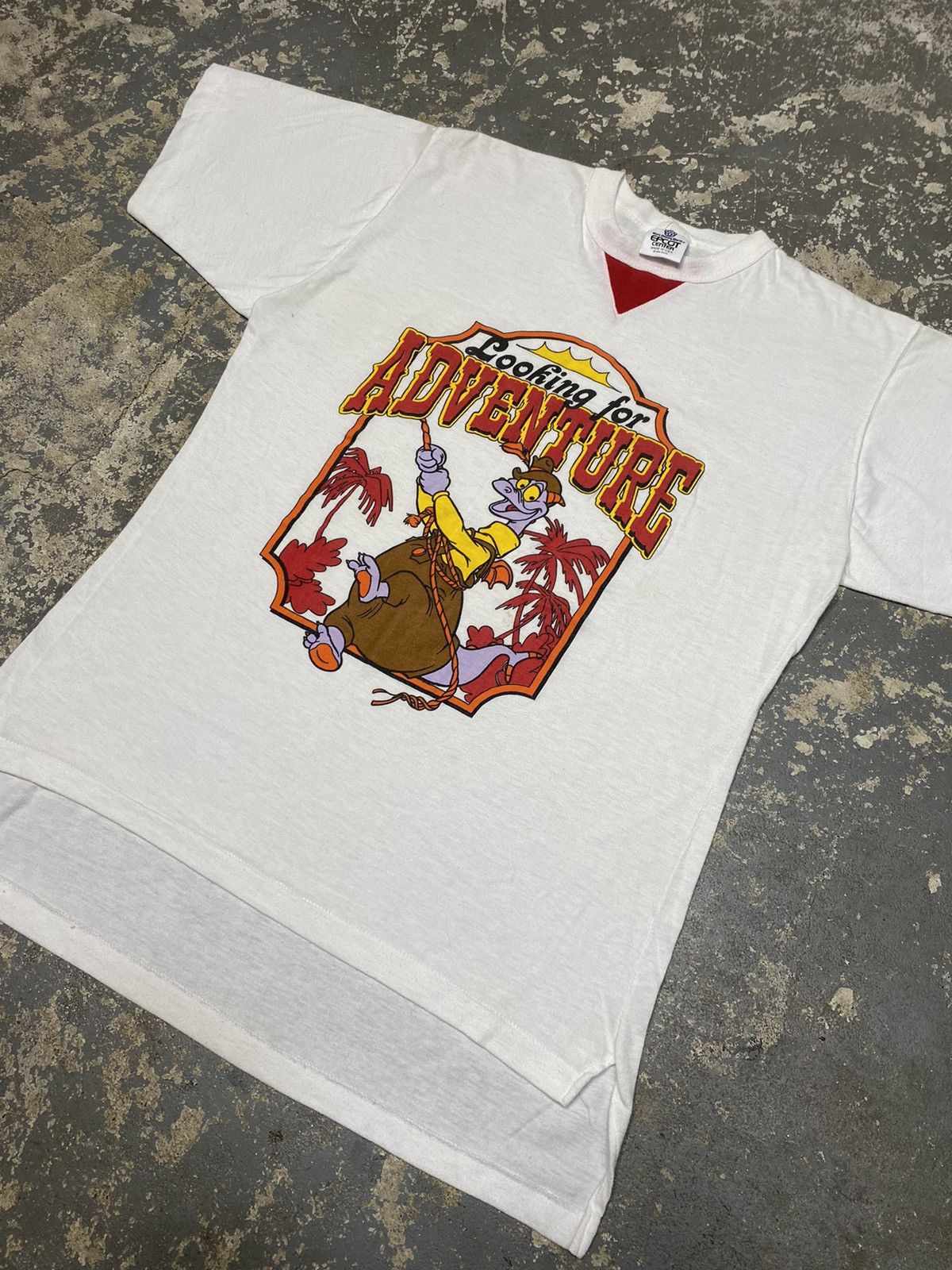 Disney × Vintage Vintage Disney Figment Looking Adventure Epcot Center Tshirt Size US M / EU 48-50 / 2 - 2 Thumbnail