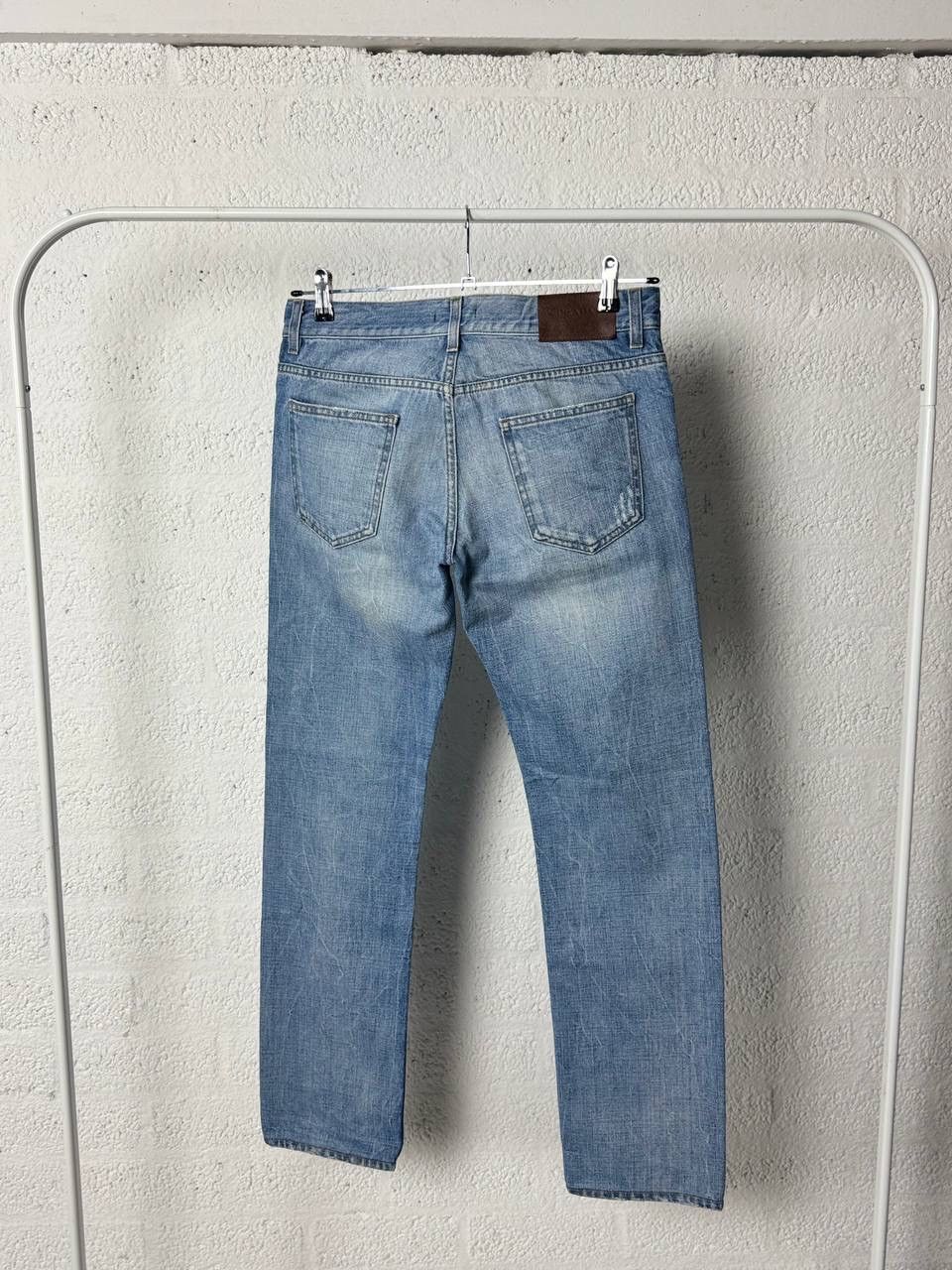 Prada Prada Blue Washed Denim Jeans Size US 31 - 5 Thumbnail