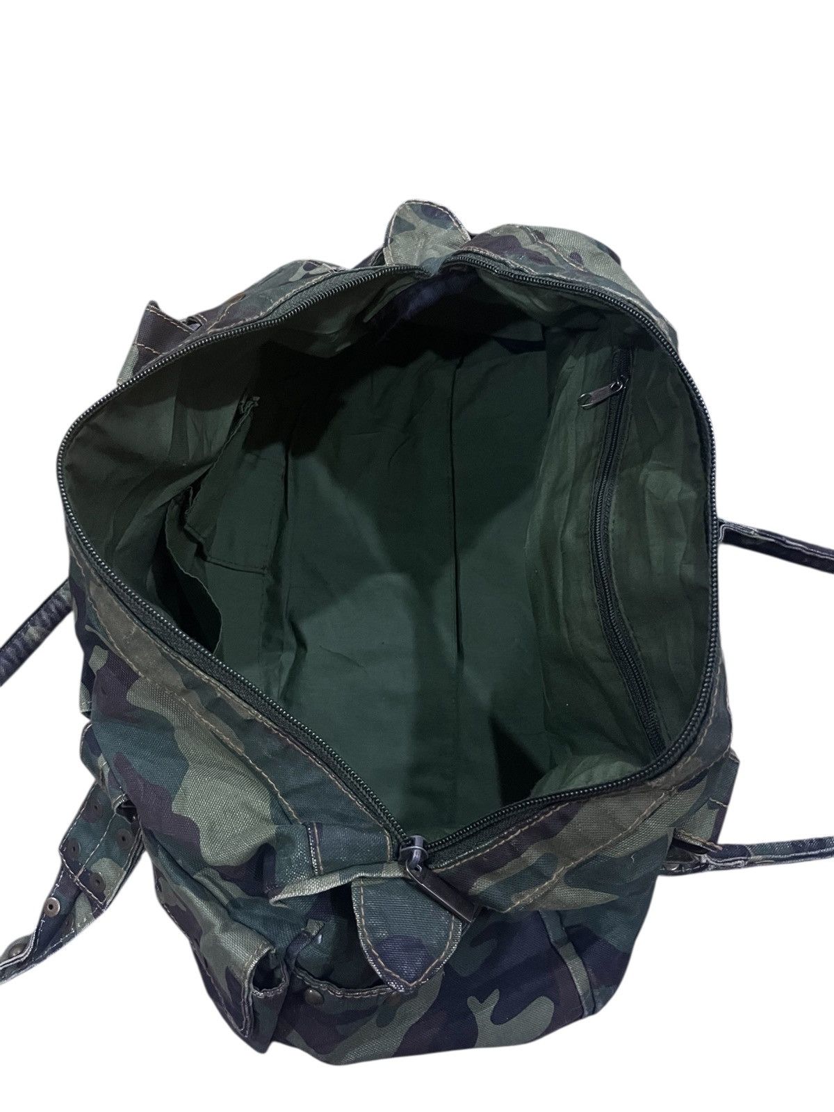Japanese Brand vintage handle bag camo flag Size ONE SIZE - 14 Thumbnail