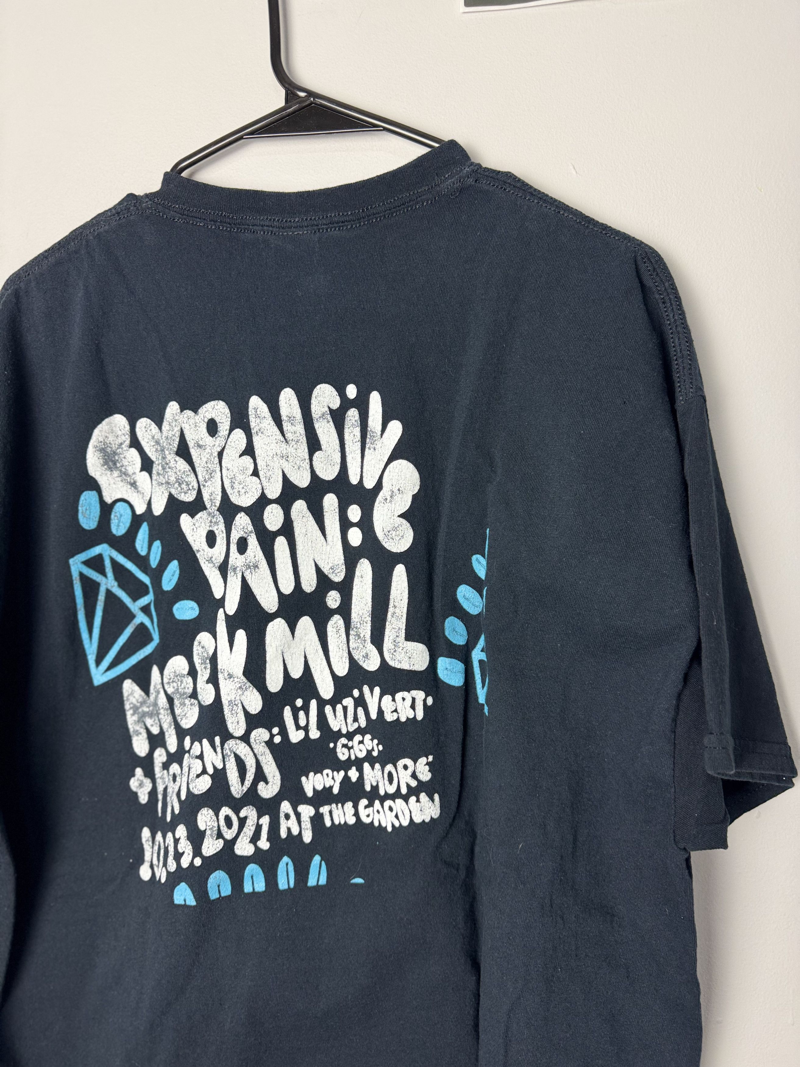 Band Tees Meek Mill - 2021 Tour Tee Size US XL / EU 56 / 4 - 5 Thumbnail