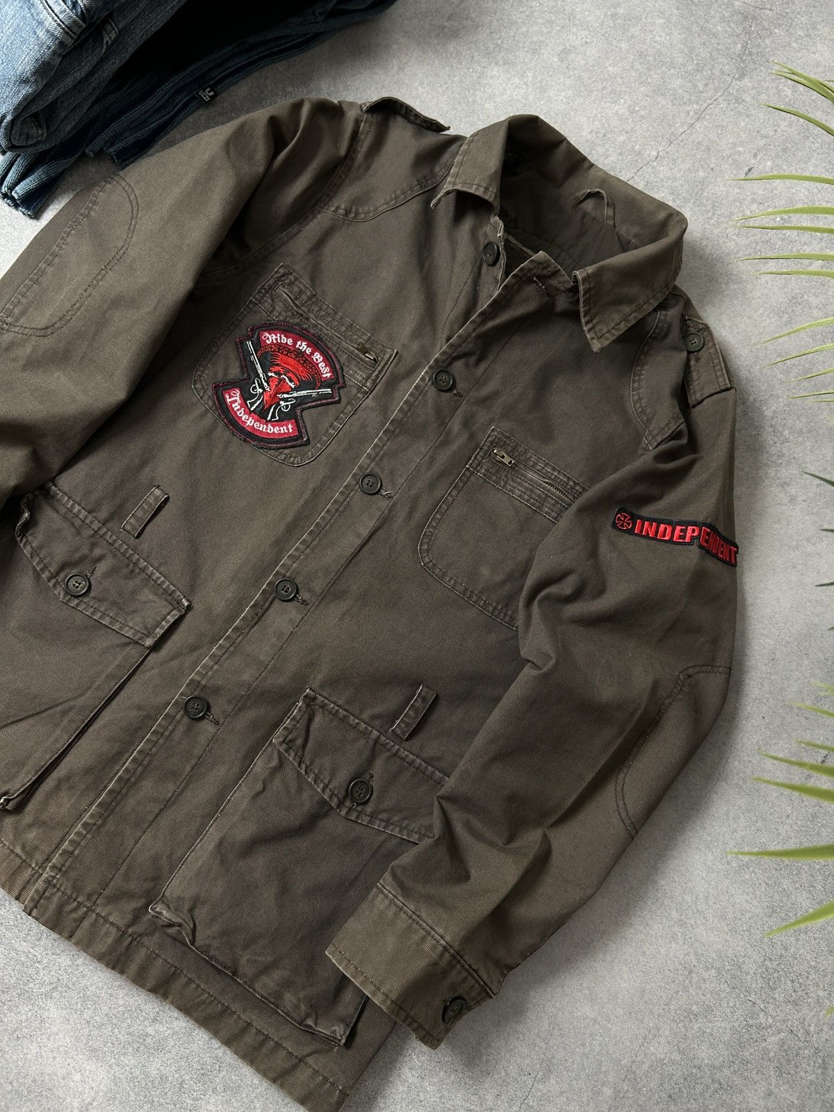 Independent Truck Co. Vintage Independent Truck Co. Military field jacket mens Size US M / EU 48-50 / 2 - 3 Thumbnail