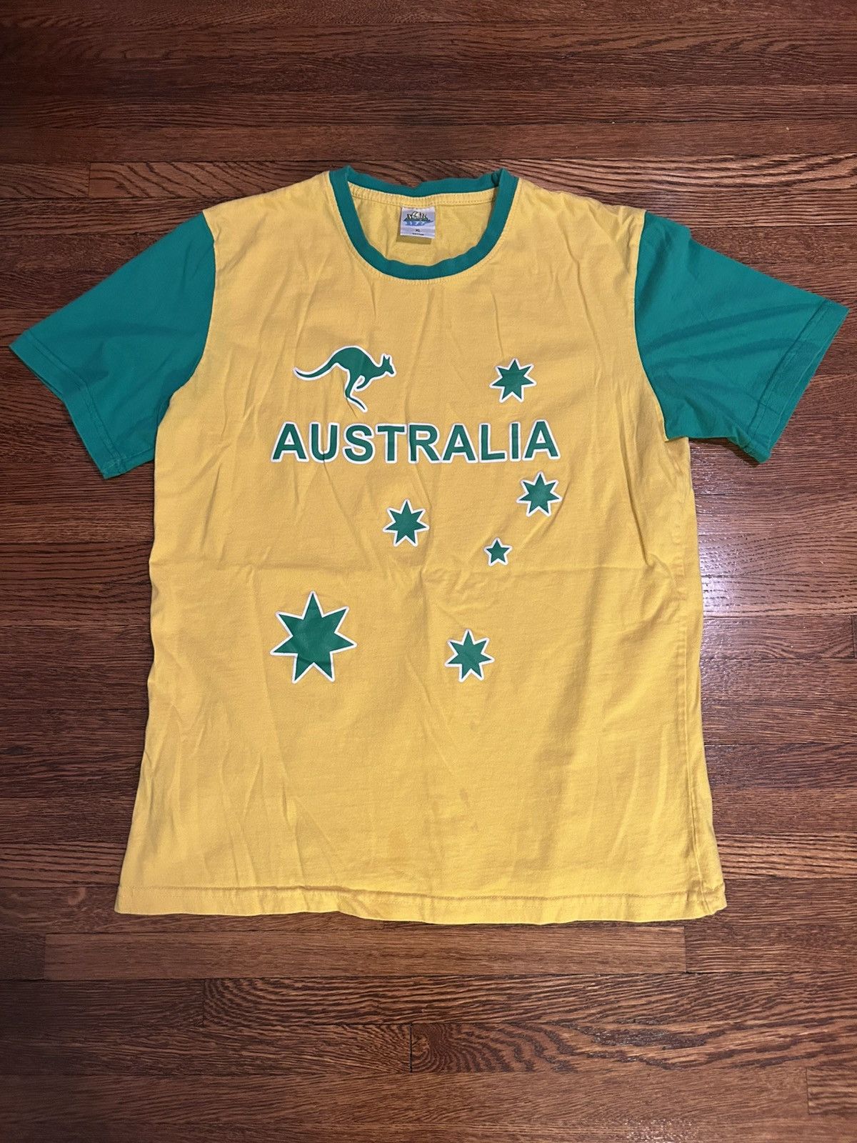 Vintage Vintage Australia ringer t shirt Size US M / EU 48-50 / 2 - 1 Thumbnail