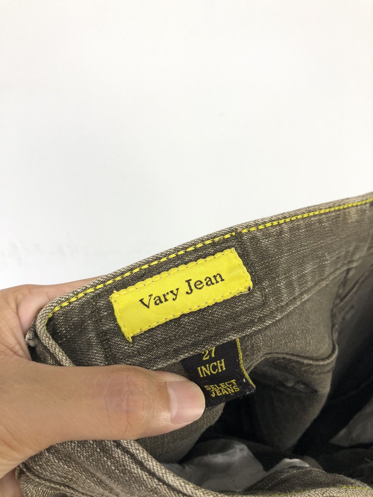 Japanese Brand Vintage Pavarotti Vary Jean Faded Brown Flare Bootcut Jeans Size 27" / US 4 / IT 40 - 22 Thumbnail