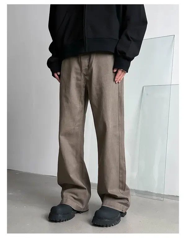 Japanese Brand Reia Vintage casual versatile loose straight Maillard jeans Size US 32 / EU 48 - 1 Thumbnail
