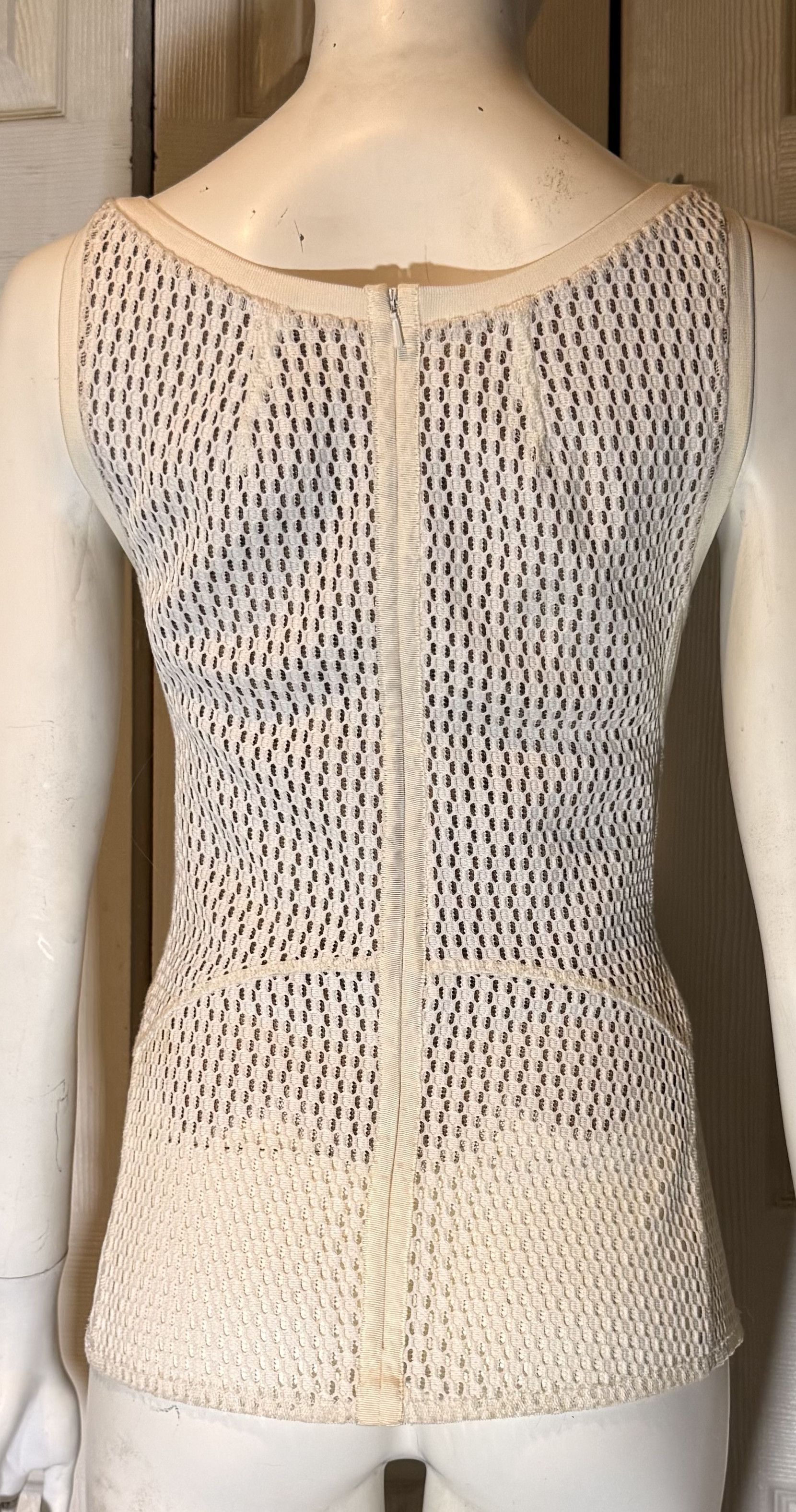 Other Byron Lars Beauty Mark - White Bustier Corset Tank Top Size XS / US 0-2 / IT 36-38 - 3 Thumbnail