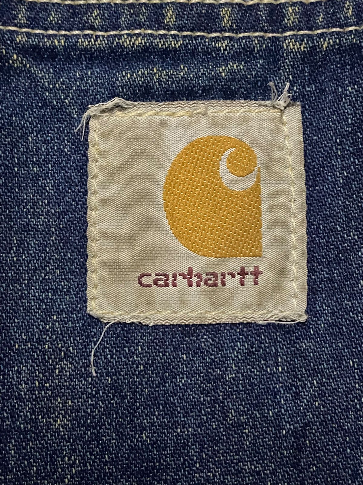 Carhartt 70s Carhartt Style Denim Chore Jacket Workwear Made USA 40 Size US S / EU 44-46 / 1 - 17 Thumbnail