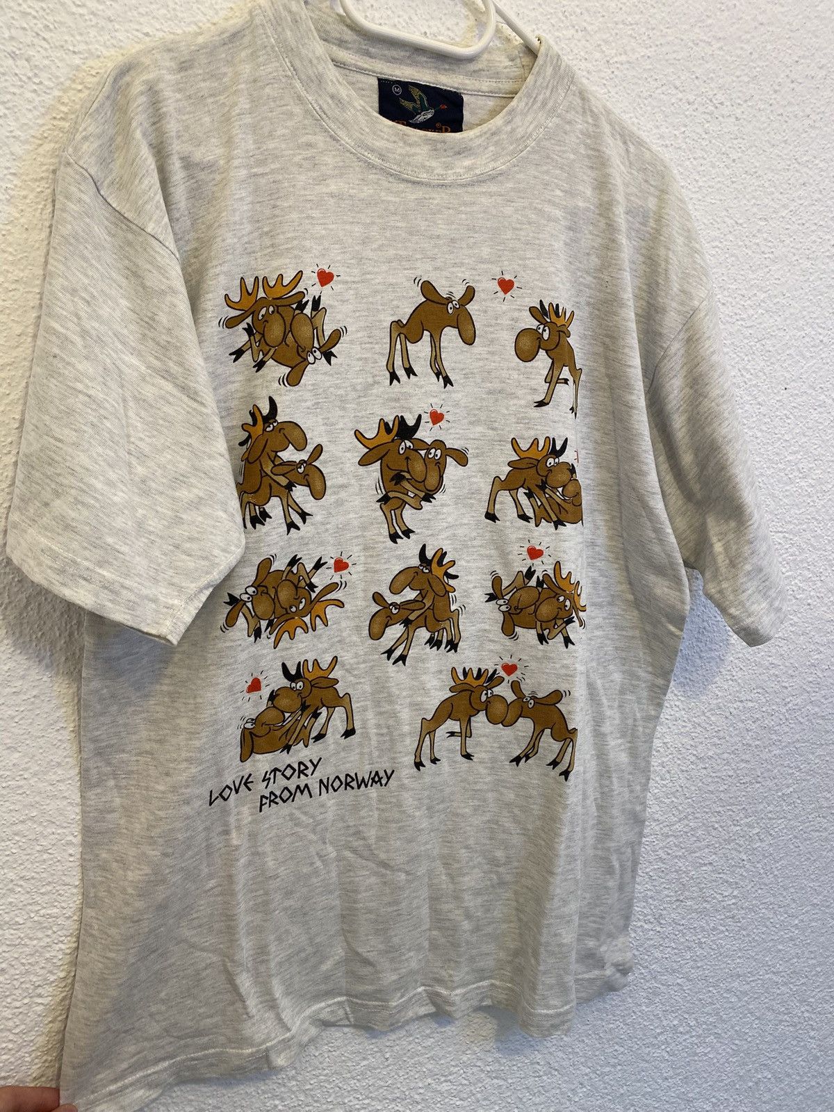 Other Vintage 90s Funny Rein Deer Graphic Print T-Shirt M Sex USA Size US M / EU 48-50 / 2 - 1 Thumbnail