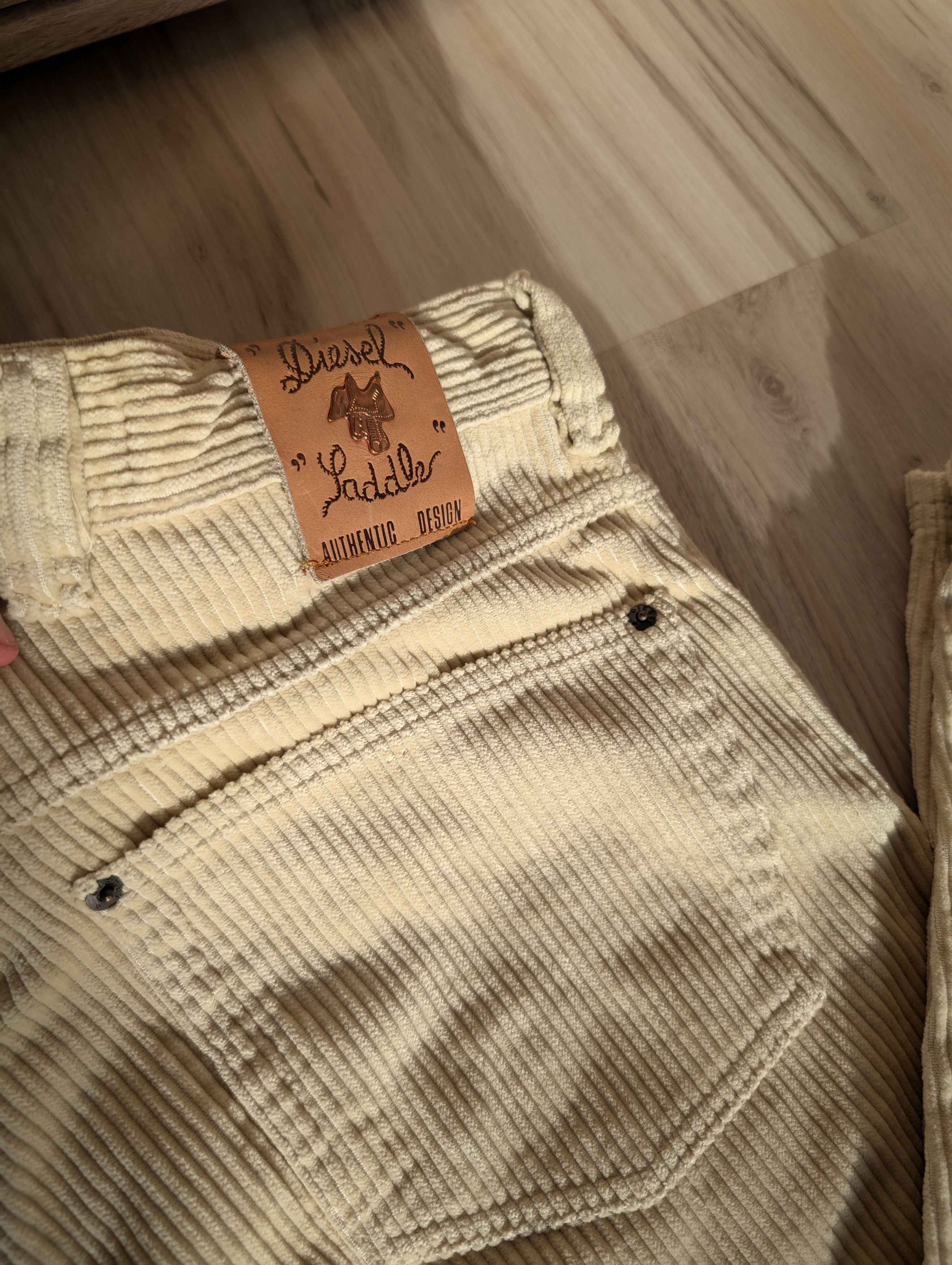 Diesel Saddle Corduroy 90s Relaxed Pants
