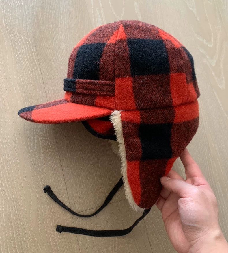 Number (N)ine Number (N)ine 08AW Wool Earmuffs Flight Cap 2503-Nextarrow Size ONE SIZE - 4 Thumbnail