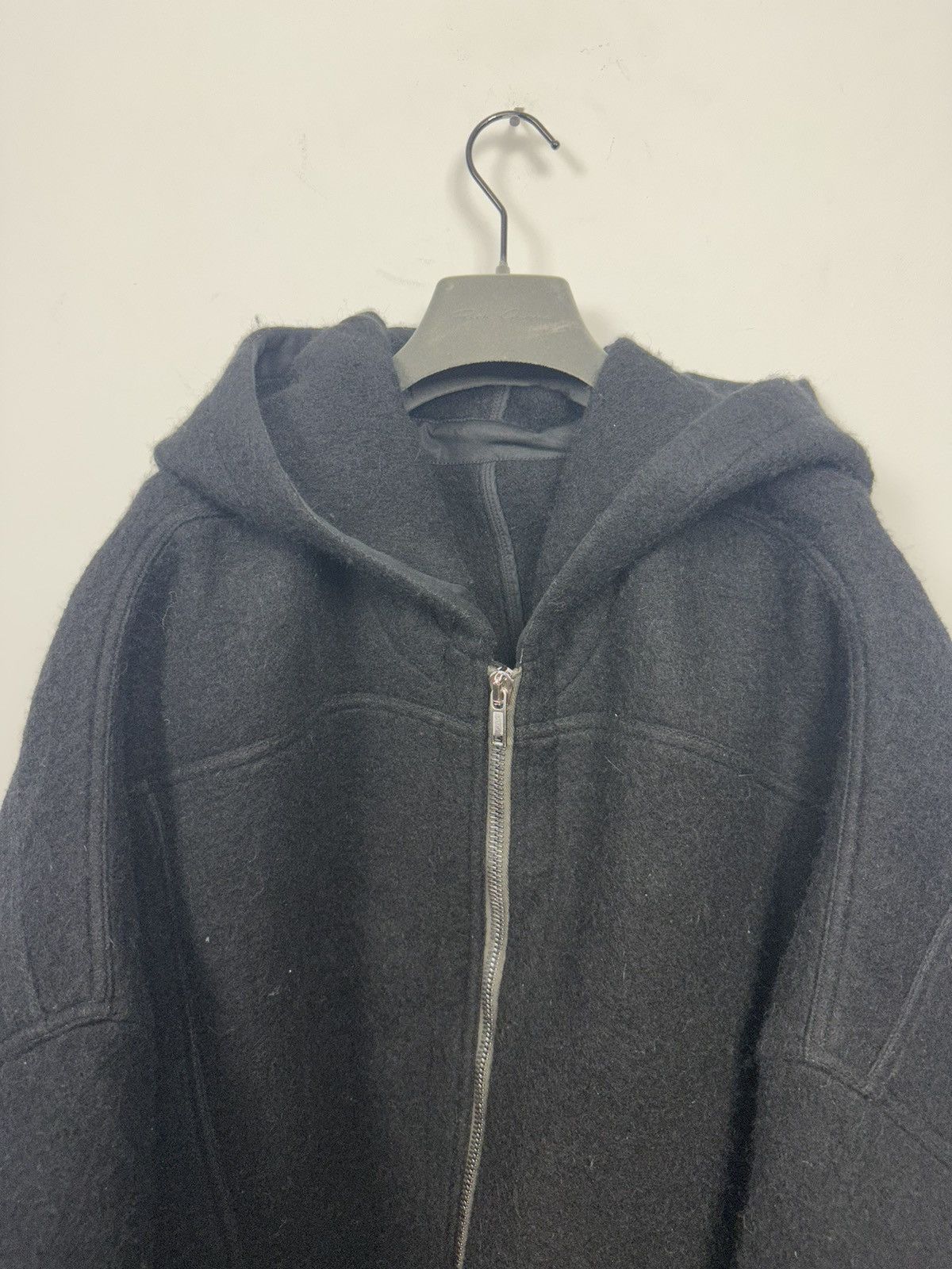 Rick Owens FW22 ‘STROBE’ Boiled Wool Peter Jacket Size US M / EU 48-50 / 2 - 2 Thumbnail