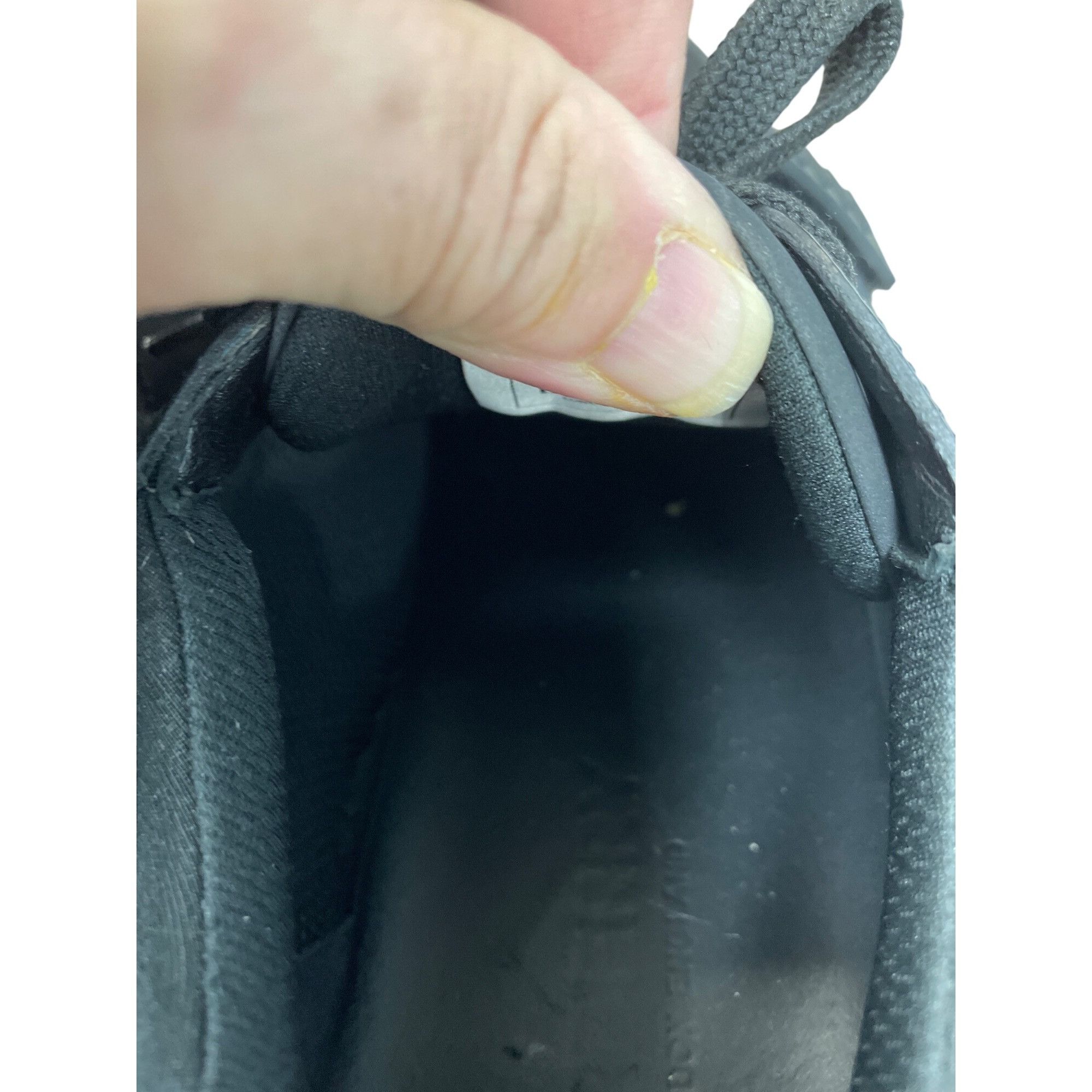 Burberry Burberry Auth Mens Black Kingdom Leather Hook loop Mesh Snea Size US 13 / EU 46 - 10 Thumbnail