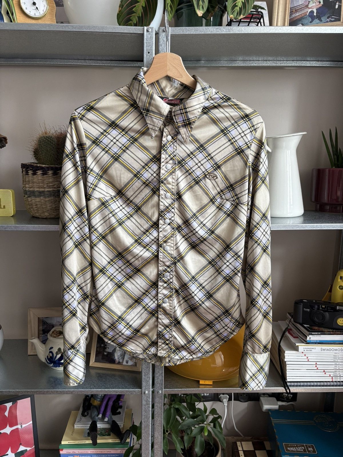 Diesel Vintage Diesel 90s Avant Garde Made in Italy Shirt Size M / US 6-8 / IT 42-44 - 1 Thumbnail