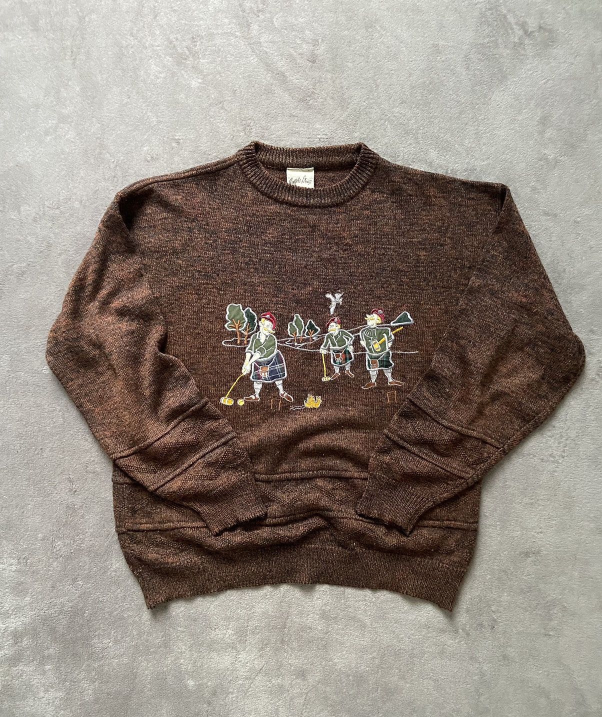 Angelo Litrico × Japanese Brand × Vintage Angelo Litrico vintage Knit-sweater 90s retro y2k Size US XL / EU 56 / 4 - 1 Thumbnail