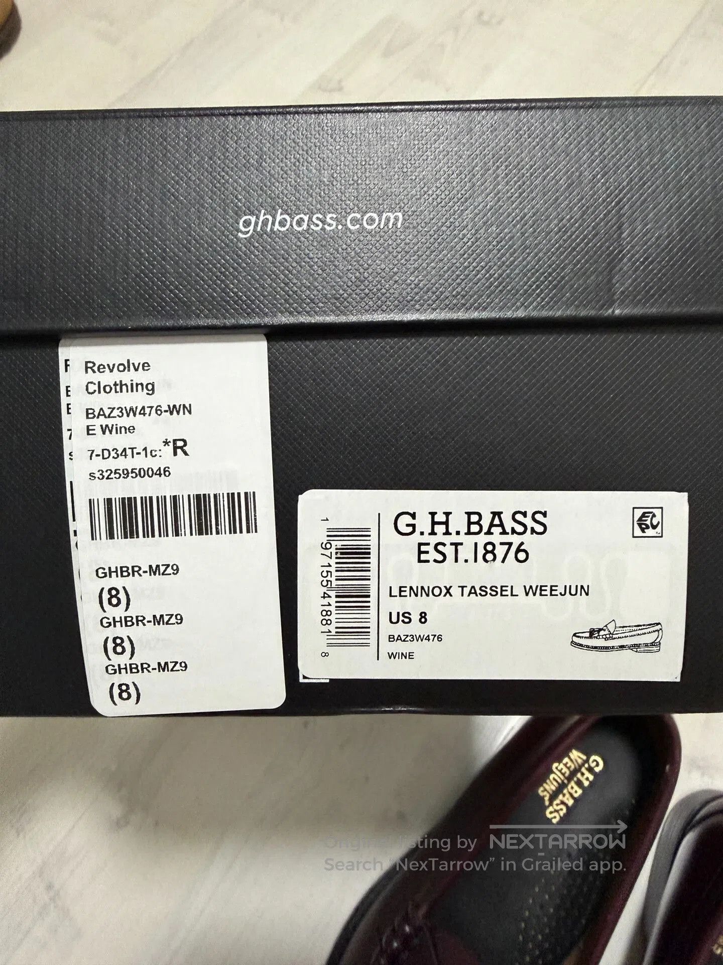 G.H. Bass & Co. G.H. Bass Men's Weejuns Larson Tassel Loafers. Size US 8 / EU 41 - 4 Thumbnail