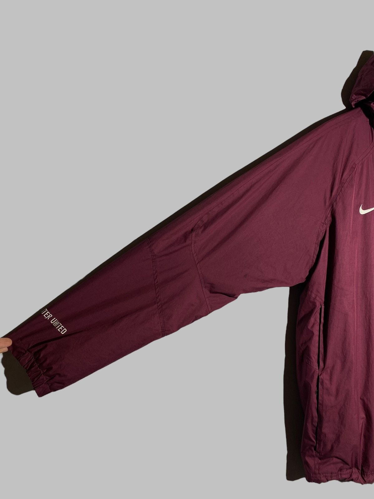 Nike 🔥 Y2K NIKE MANCHESTER UNITED JACKET DRILL VINTAGE FOOTBALL Size US XL / EU 56 / 4 - 9 Thumbnail