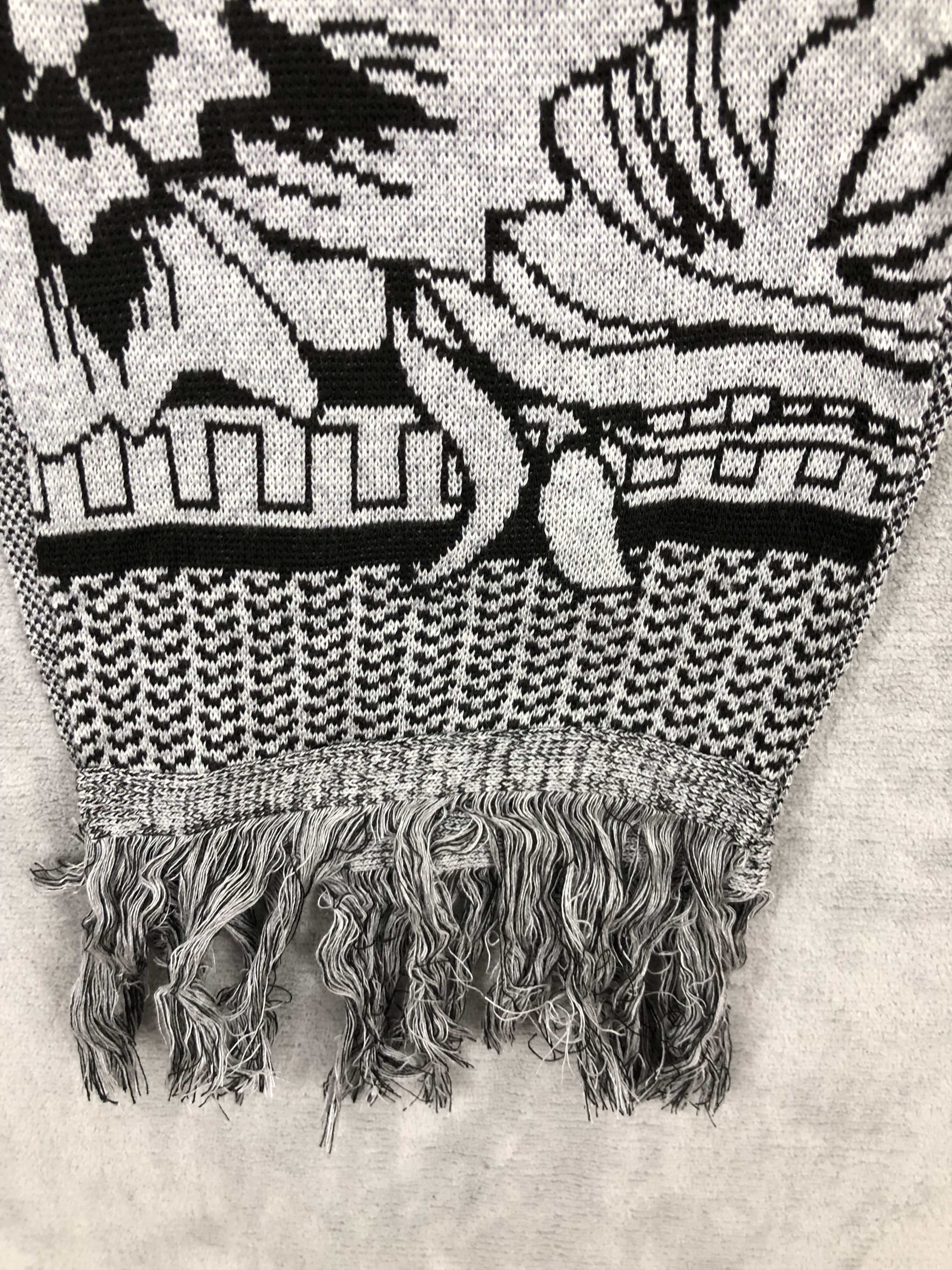 Japanese Brand × Vintage Vintage Floral Pattern Muffler Scarf Neck Scarf Winter Size ONE SIZE - 4 Thumbnail