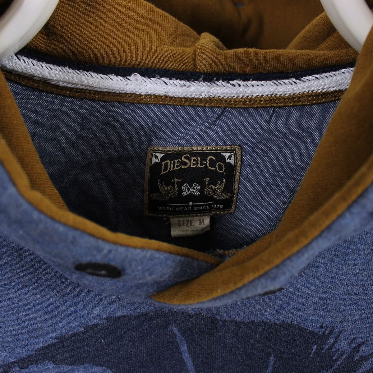 Diesel Vintage Diesel Hoodie Big Logo Size US M / EU 48-50 / 2 - 4 Thumbnail