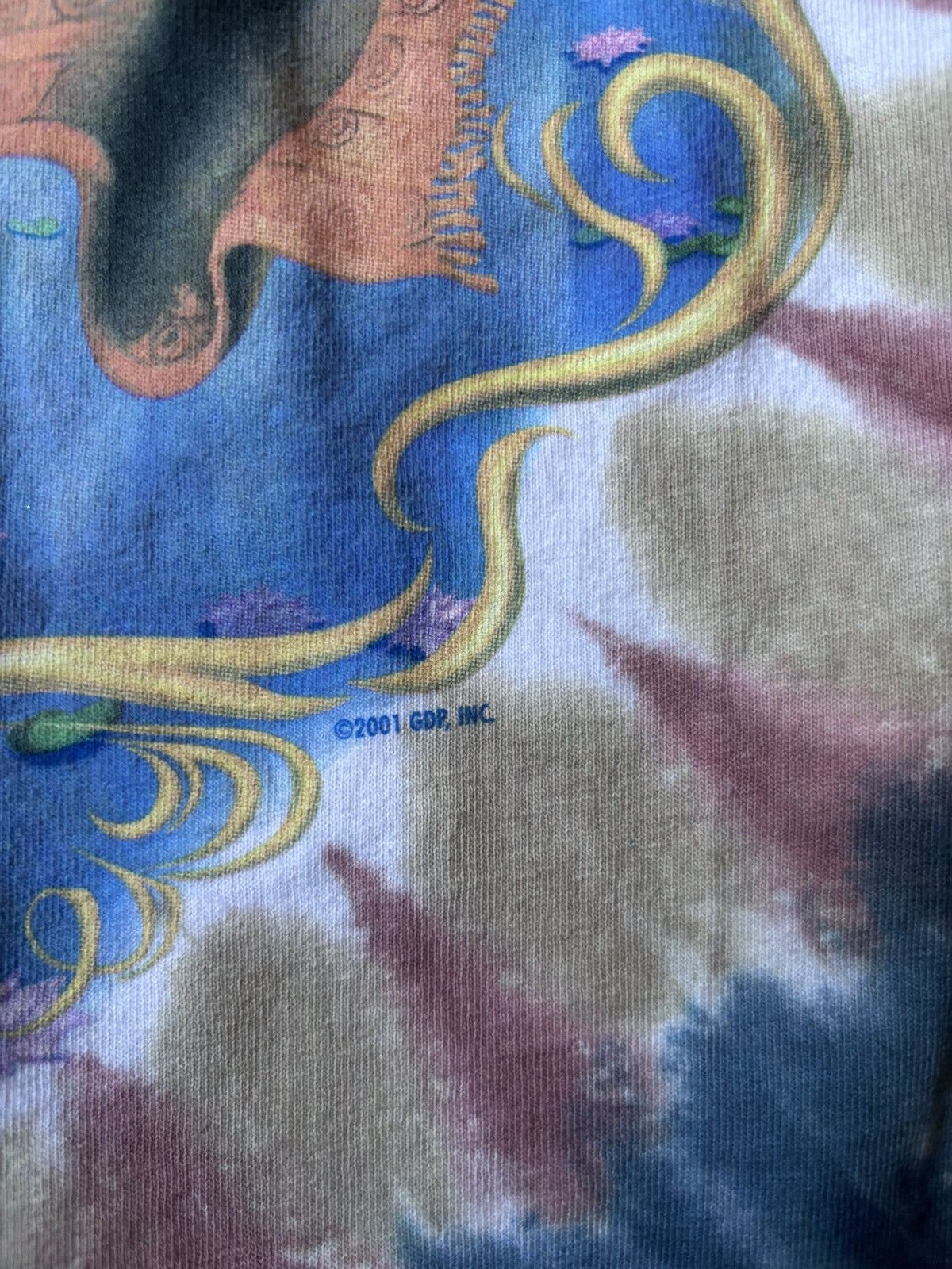 Liquid Blue 2001 Grateful Dead Liquid Blue Tee BNWT Size US M / EU 48-50 / 2 - 5 Thumbnail