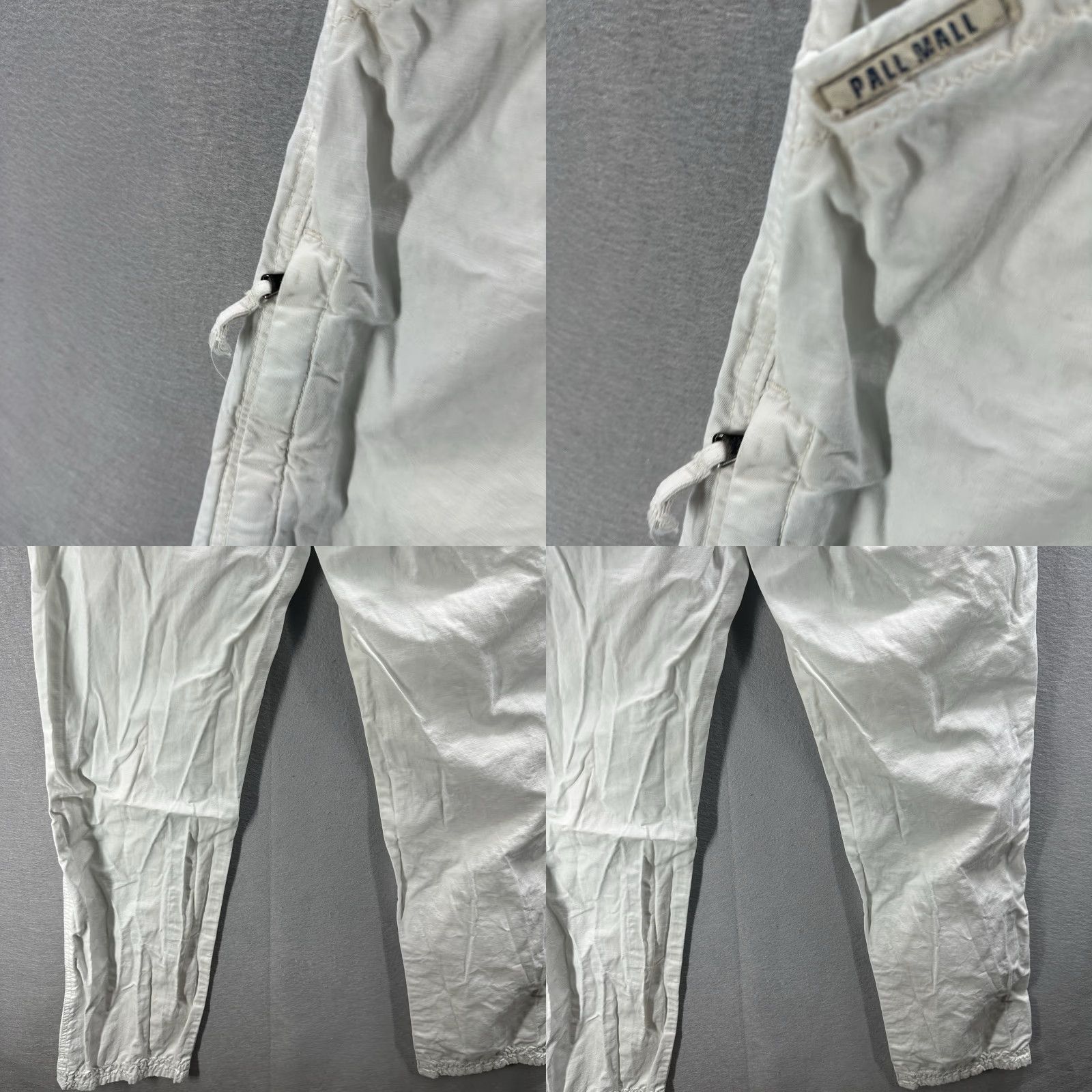 Vintage Pall Mall Mens Cargo Pants 32 Vintage Ivory Pall Mall Cargo Straight Regular Vintage y2k Preppy Beach Boho 90s Mens Size US 32 / EU 48 - 8 Thumbnail