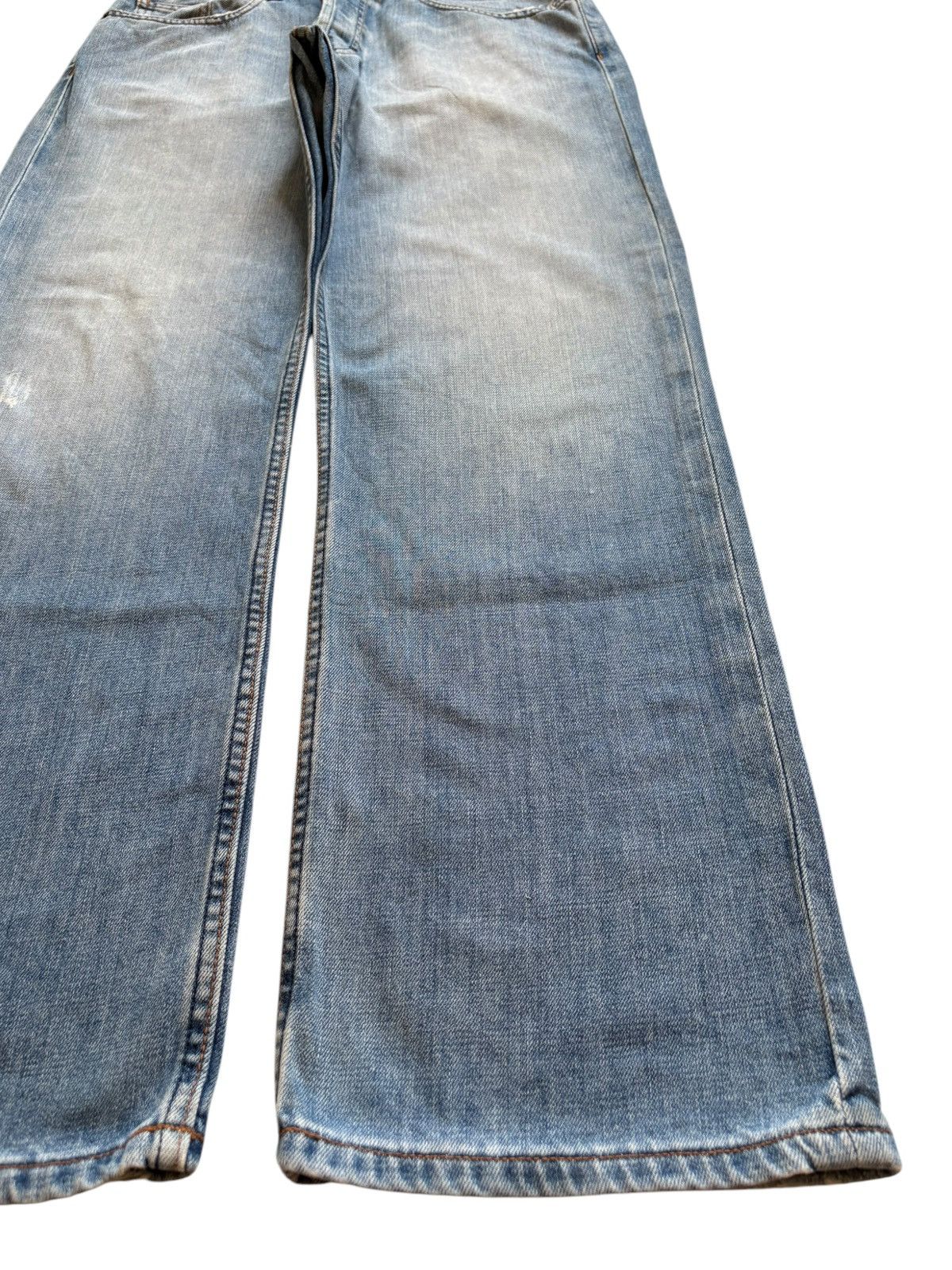Volcom Vintage Volcom Button Fly Faded Wash Loose Baggy Jeans Size US 31 - 7 Thumbnail