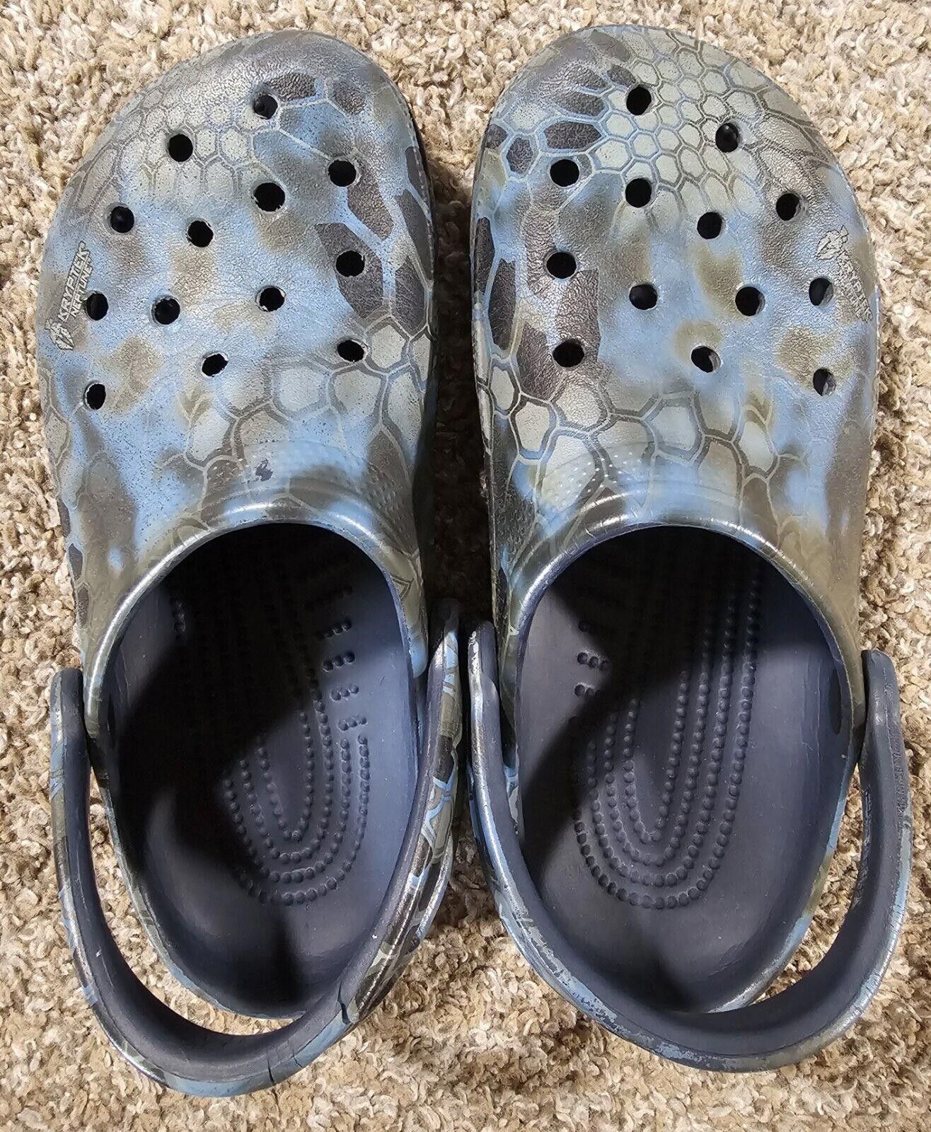 Crocs CROCS classic kryptek neptune M4 W6 blue sandal Cracks Size US 6 / IT 36 - 2 Thumbnail