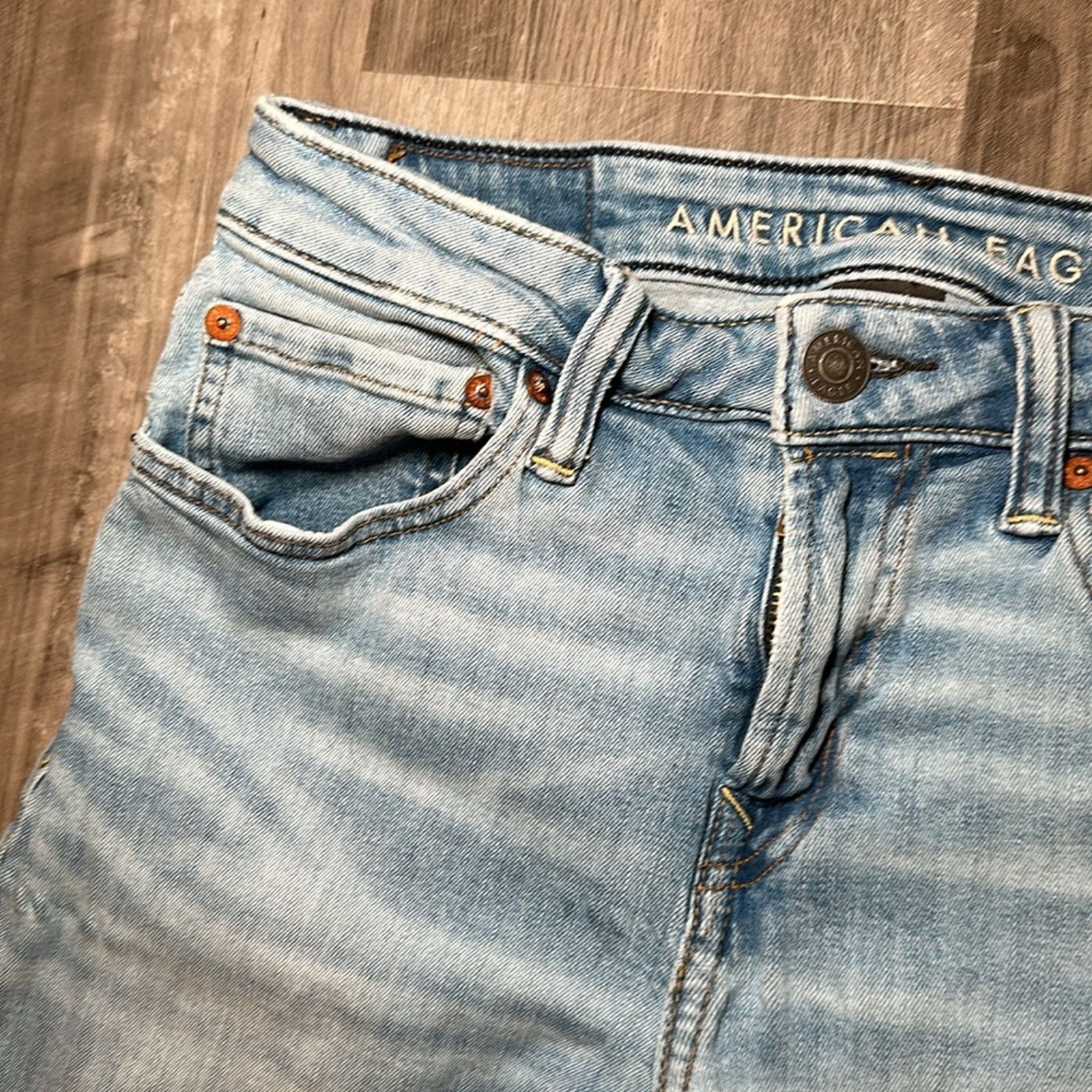 American Eagle Outfitters American Eagle AirFlex Athletic Jeans - 28x32 Size US 28 / EU 44 - 6 Thumbnail