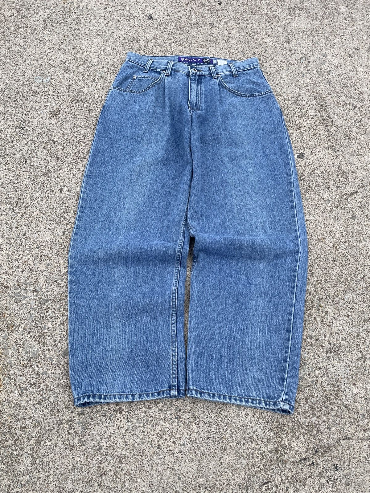 Levi's 90s Levis Silver Tab Pleated Denim Size US 32 / EU 48 - 5 Thumbnail