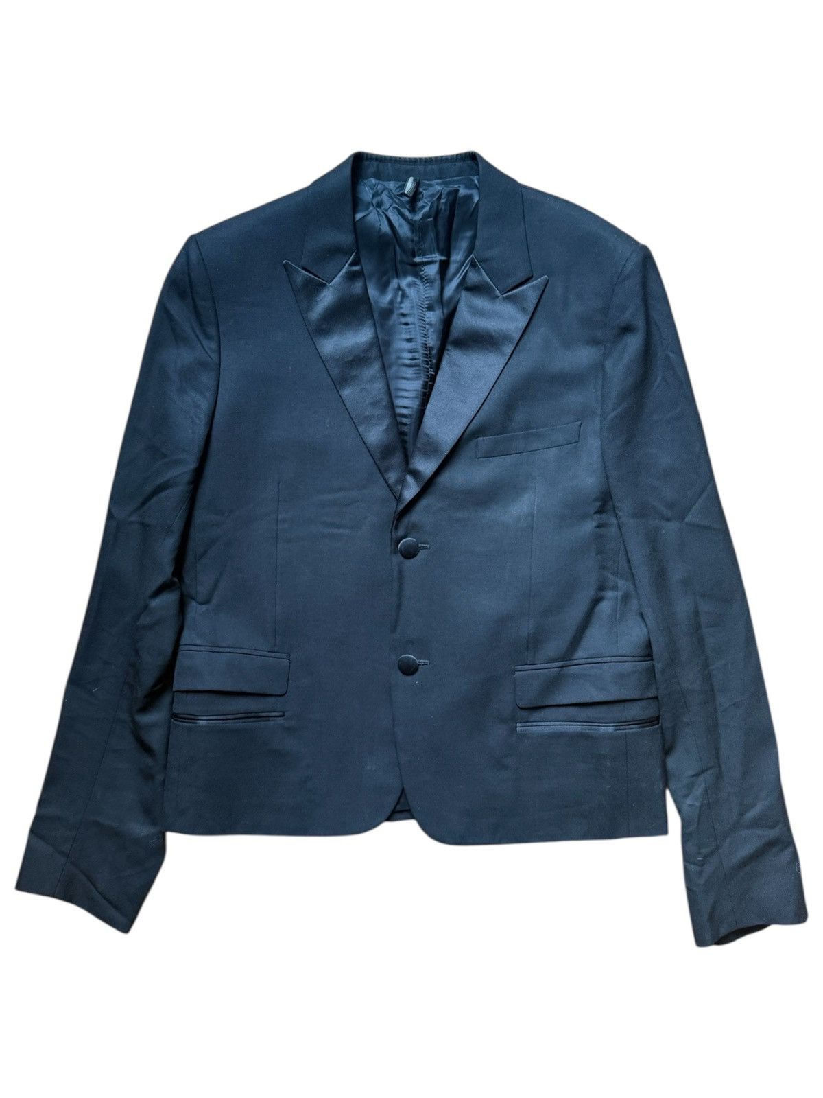 Dior A/W09 Lapel Blazer Jacket by Kris Van Asche Size US M / EU 48-50 / 2 - 1 Thumbnail