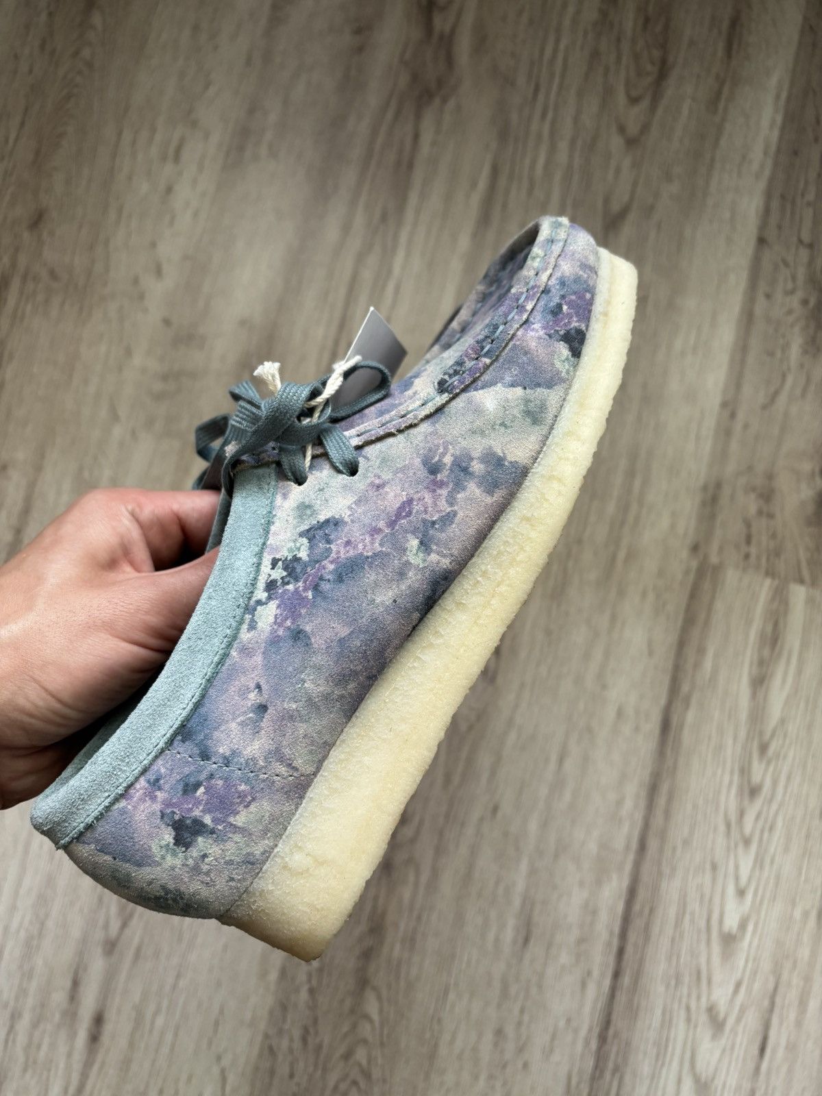 Clarks Clarks Wallabee floral multicolor print leather Size US 8.5 / IT 38.5 - 4 Thumbnail