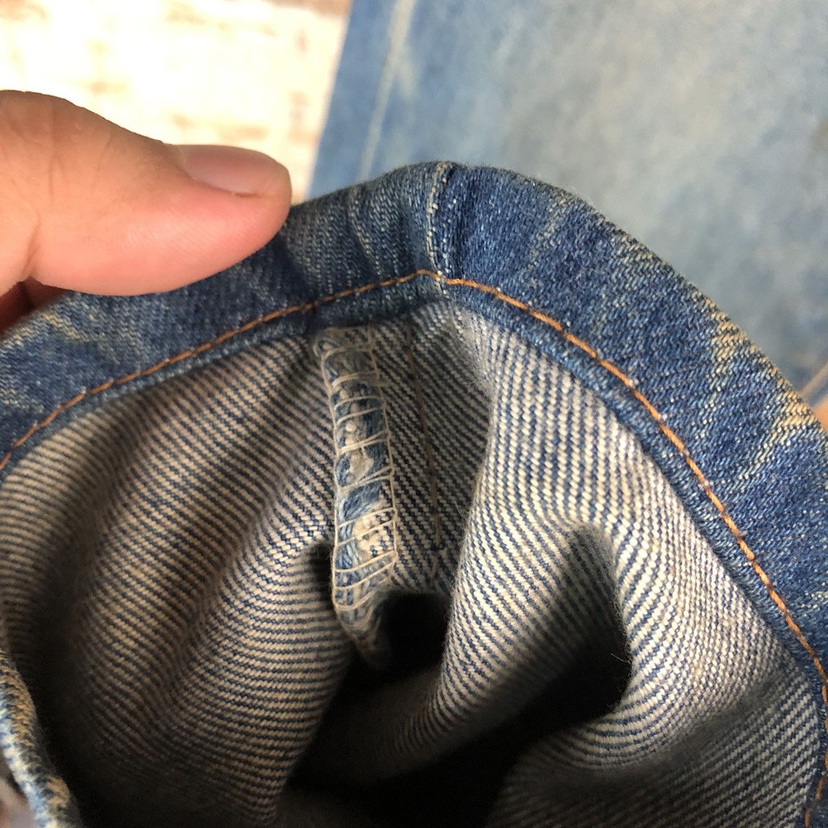 Big John DL Big John vintage Blue Denim Pants #C621 Size US 28 / EU 44 - 10 Thumbnail