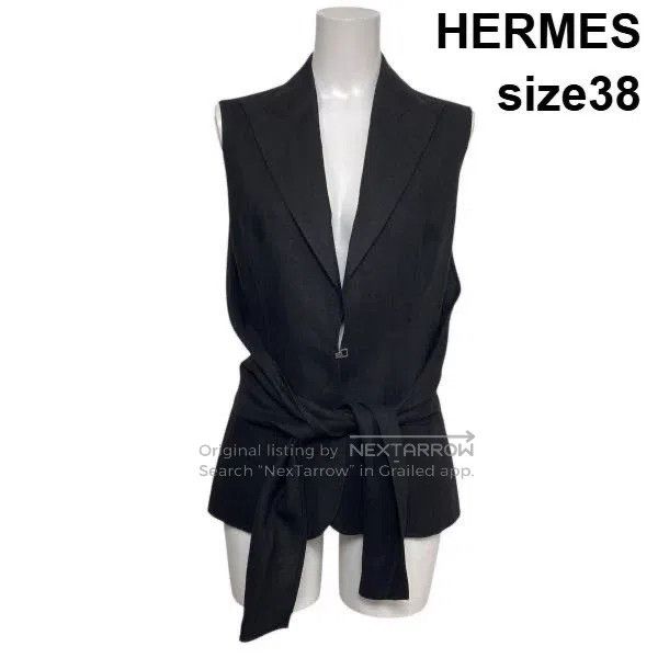 Hermes Hermes Linen Vest Size XS / US 0-2 / IT 36-38 - 1 Thumbnail