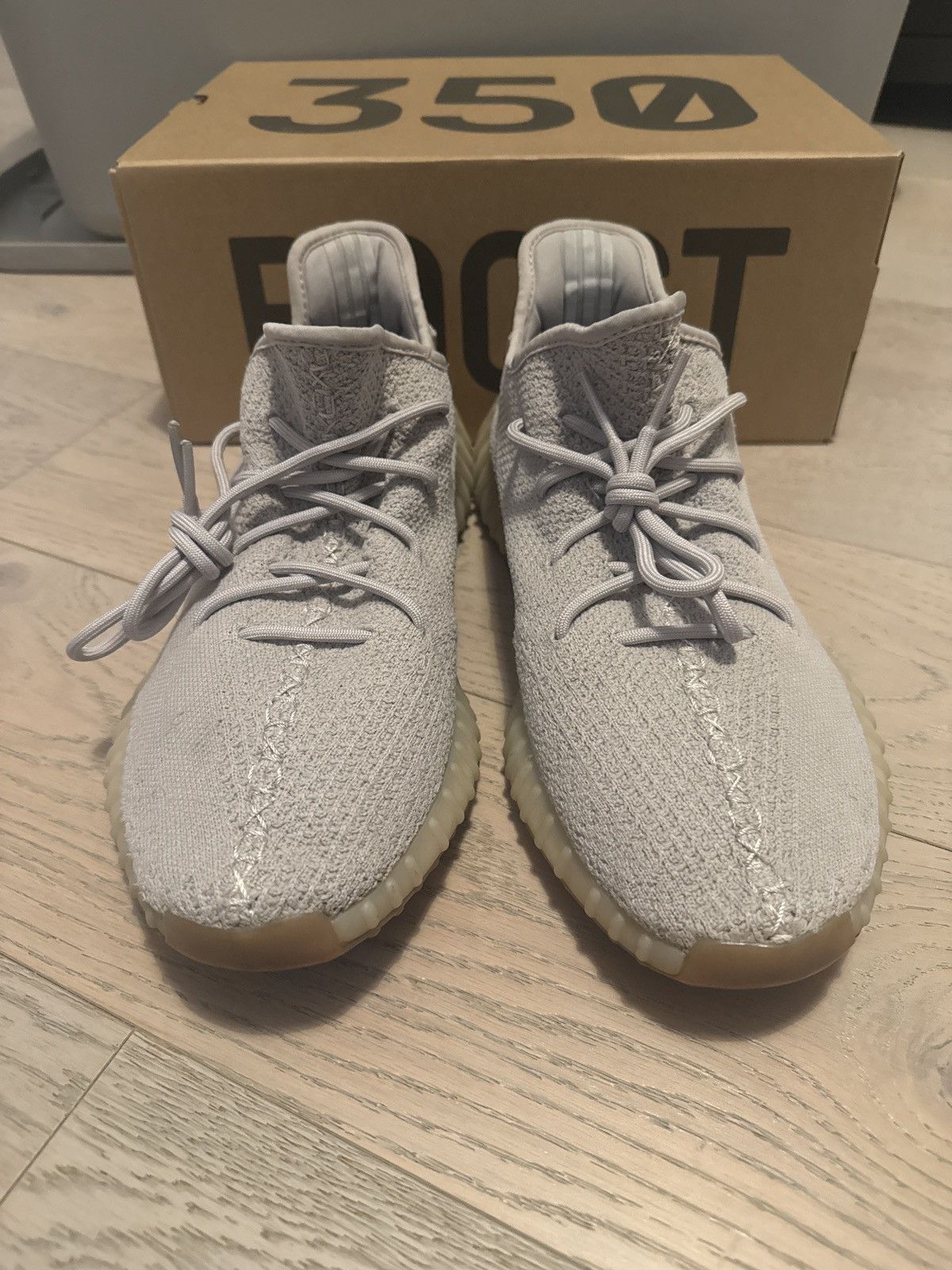 Adidas YEEZY BOOST 350 V2 F99710 SESAME Size US 13 / EU 46 - 3 Thumbnail