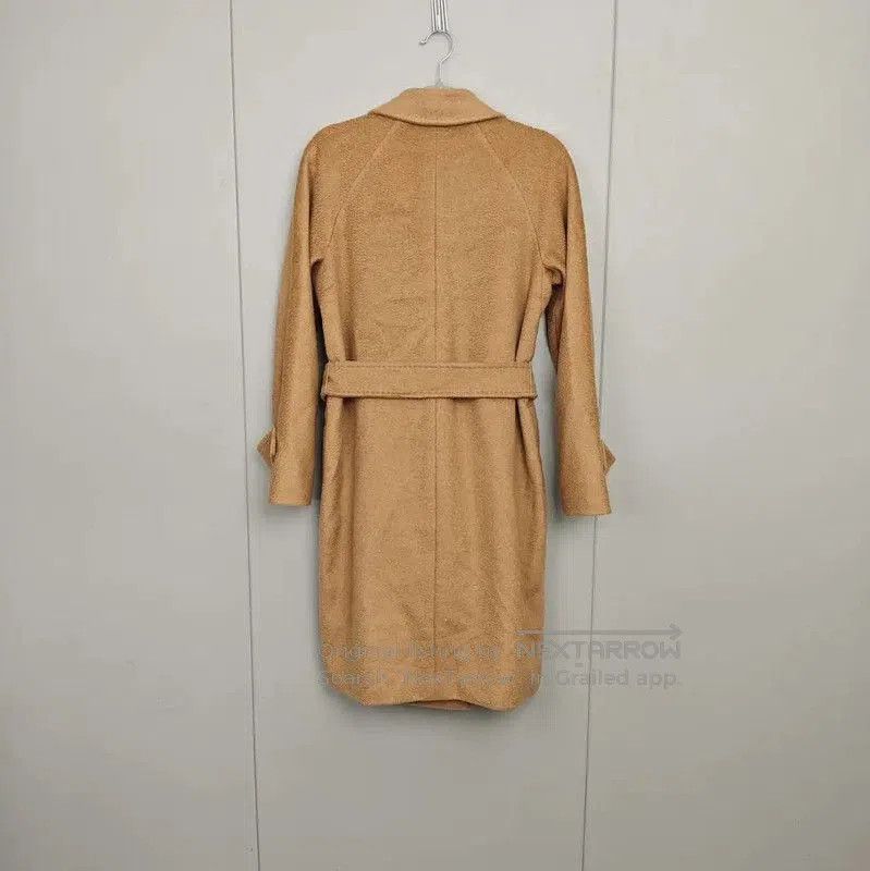 Max Mara MaxMara Camel Silk Women's Coat . Size XS / US 0-2 / IT 36-38 - 2 Thumbnail