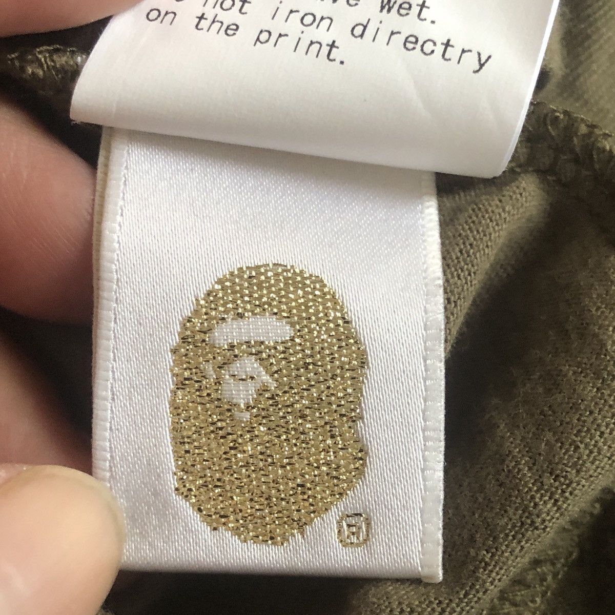 Bape A Bathing Ape Baby Milo Tshirts Size US S / EU 44-46 / 1 - 6 Thumbnail
