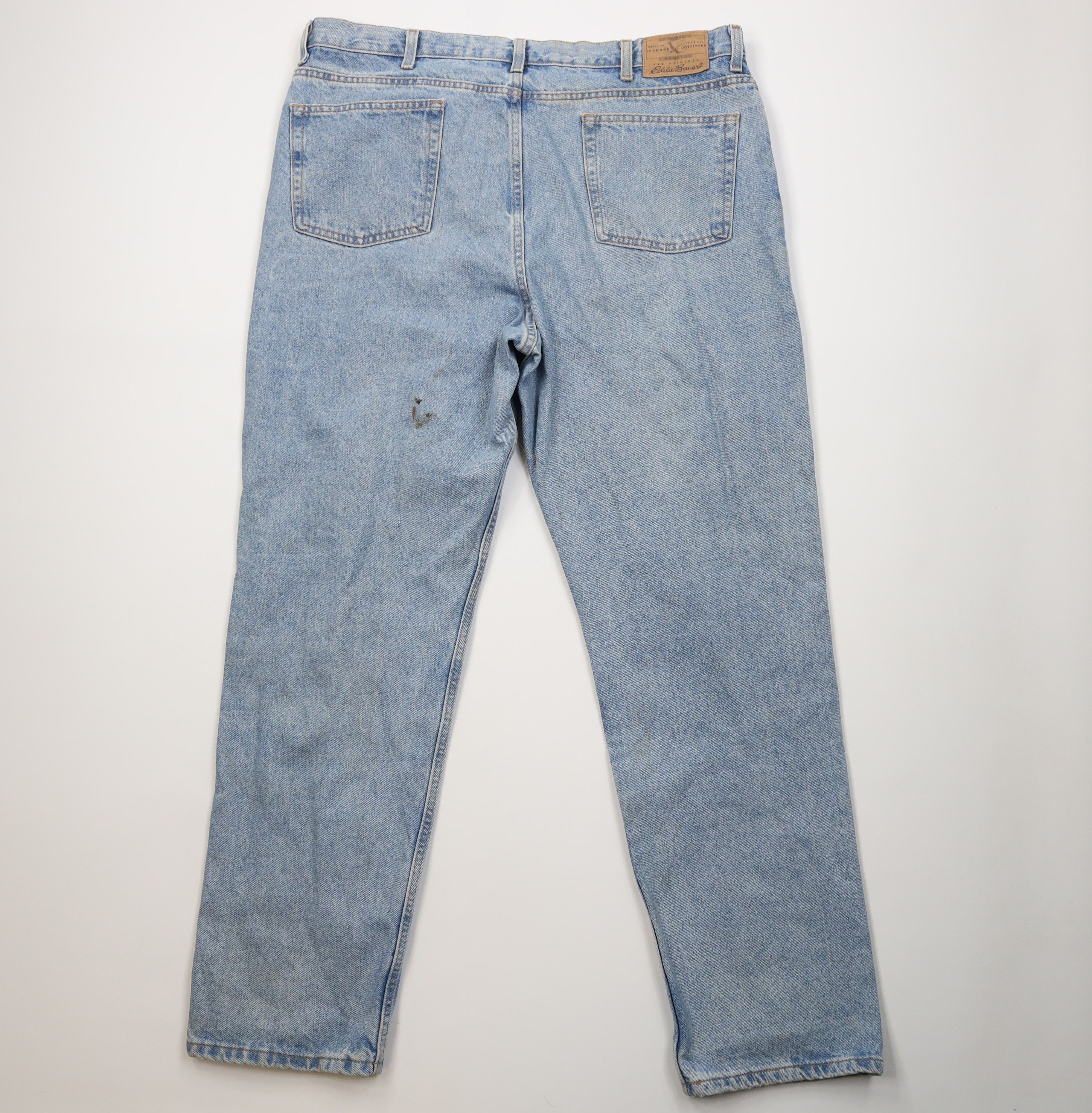 Eddie Bauer Vintage 90s Eddie Bauer Classic Fit Straight Leg Denim Jeans Size US 42 / EU 58 - 11 Thumbnail