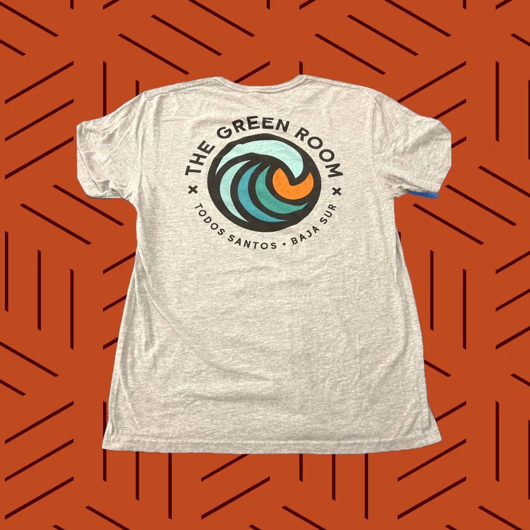 Bones BONES Surfer Shirt M Gray Crew Neck Short Sleeve Logo Cotton Blend Knit Men Regular Modern Beach California Mexico 90s Theme Size US M / EU 48-50 / 2 - 1 Thumbnail