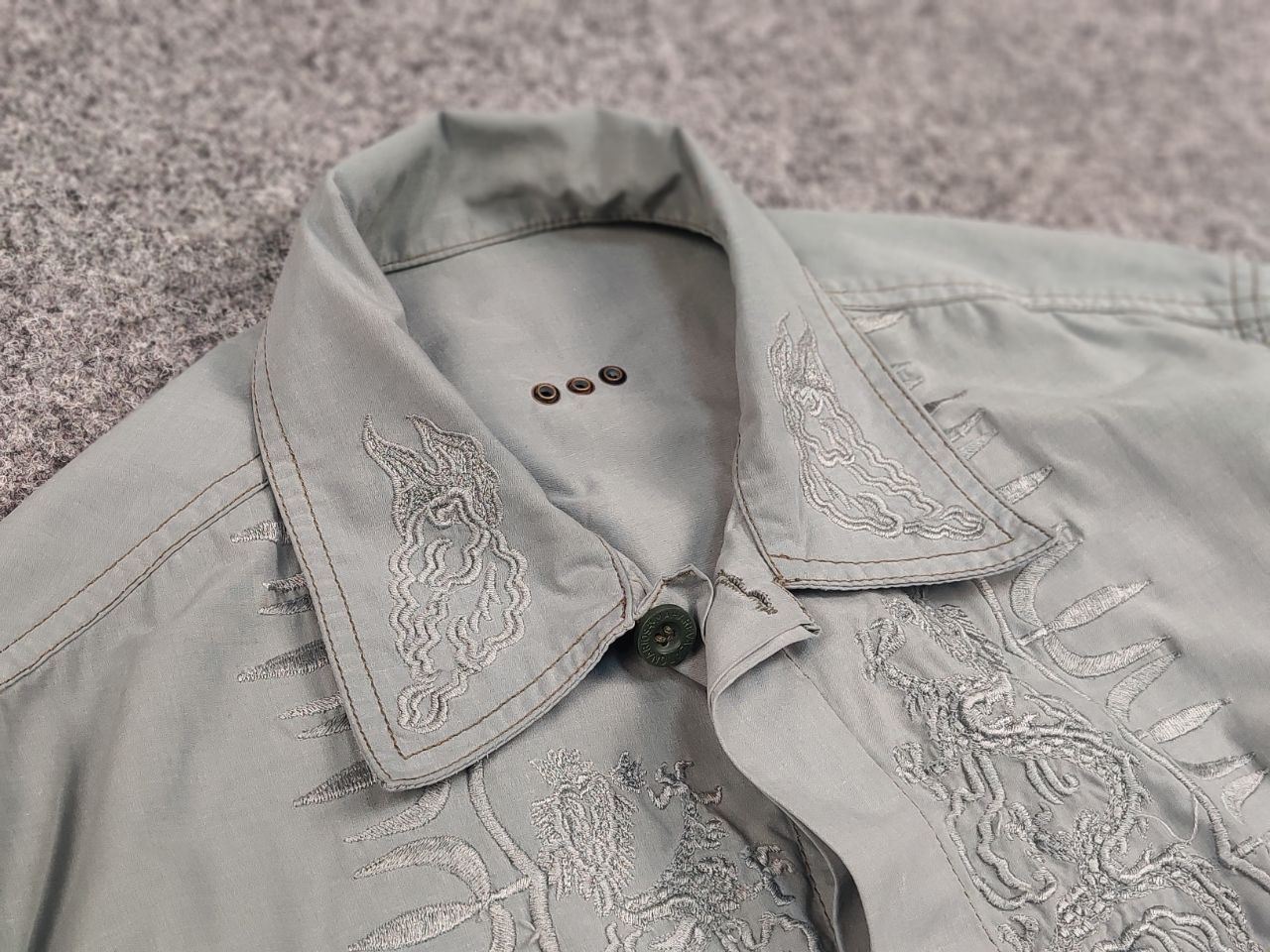 Maharishi Vintage Maharishi Japan Embroidered logo Bomber Jacket Size US M / EU 48-50 / 2 - 12 Thumbnail