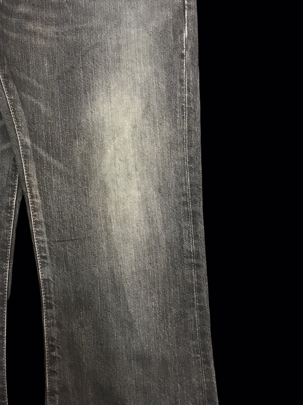 Edwin 💥BOOTCUT💥ARCHIVAL EDWIN REBEL BLACK DISTRESSED DENIM F256 Size US 29 - 4 Thumbnail