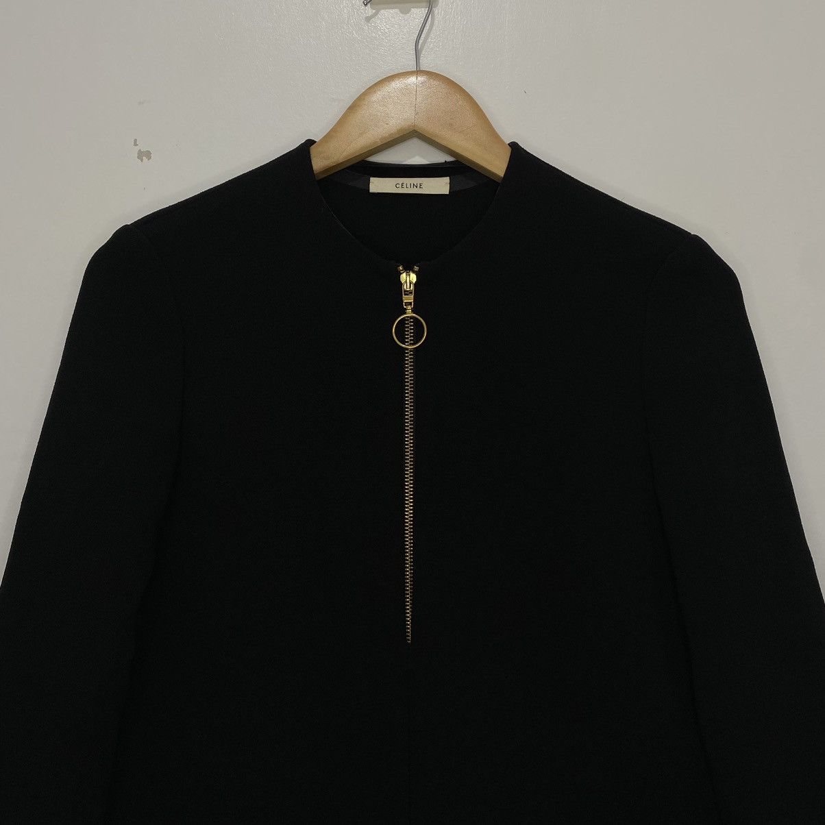 Celine Céline Phoebe Philo Zip Dress Size XS / US 0-2 / IT 36-38 - 2 Thumbnail