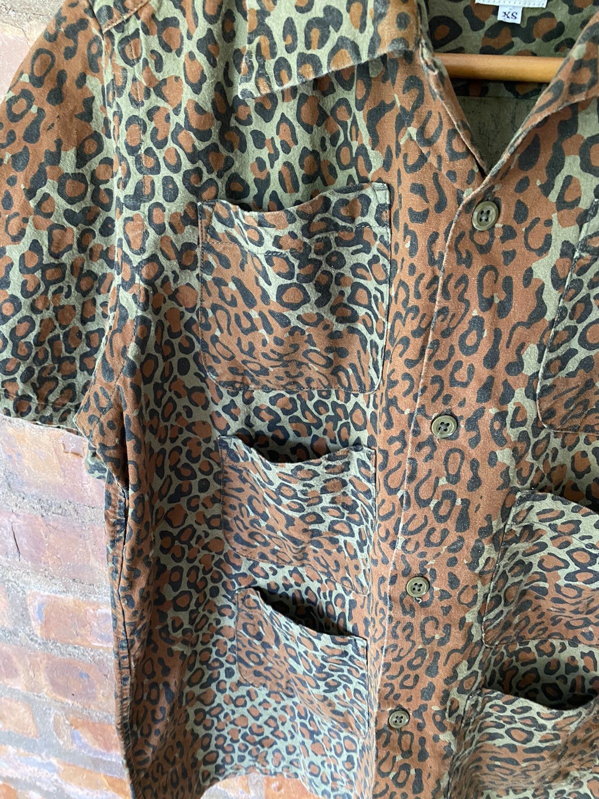 South2 West8 2000s S2W8 6 Pocket leopard shirt Size US S / EU 44-46 / 1 - 6 Thumbnail
