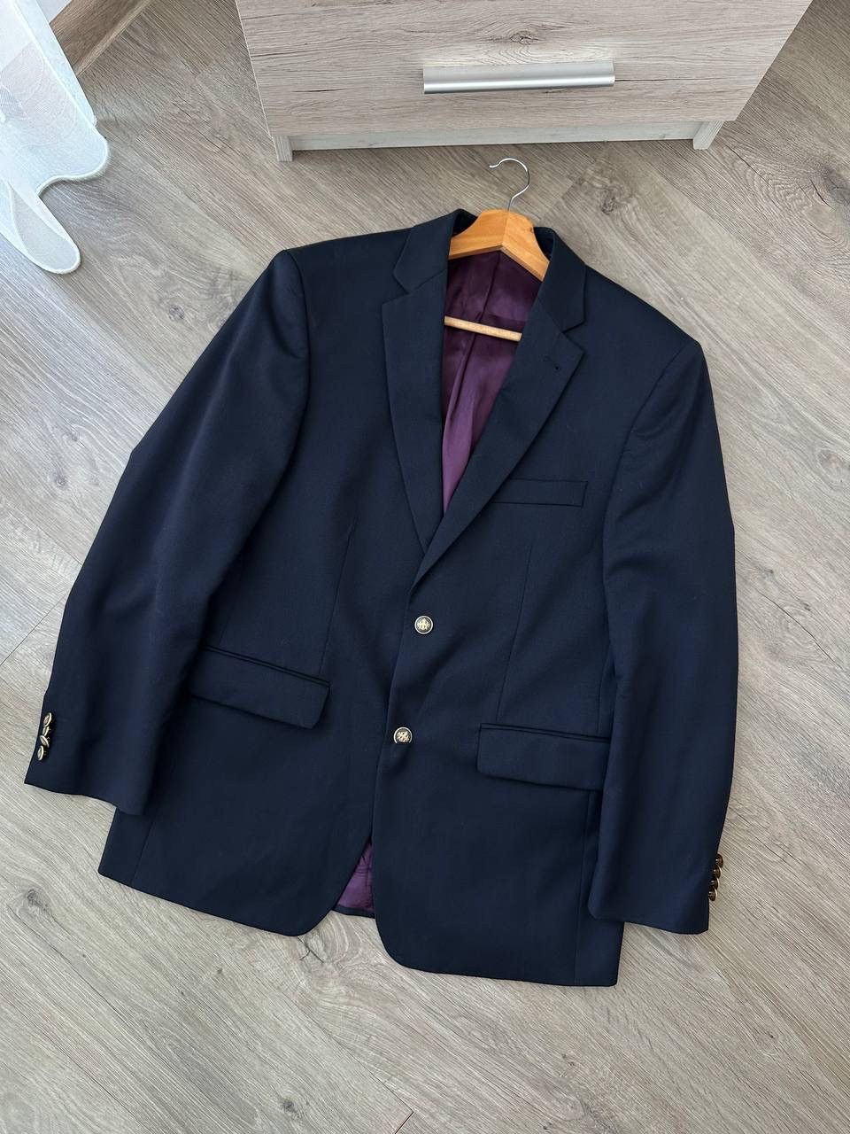 Vintage × Z Zegna Vintage Japanese Ermenegildo Tessuto Zegna Blazer Jacket Size 42R - 4 Thumbnail
