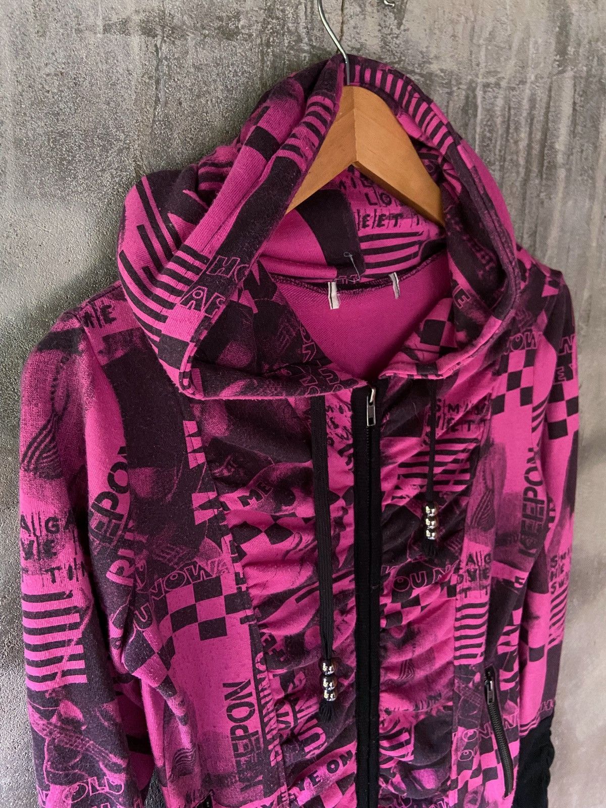 Beauty Beast × Hysteric Glamour × Japanese Brand SMILE AGAIN HE LOVE ME SWEET TIME PHOTO GIRLS ZIP HOODIE Size US S / EU 44-46 / 1 - 11 Thumbnail